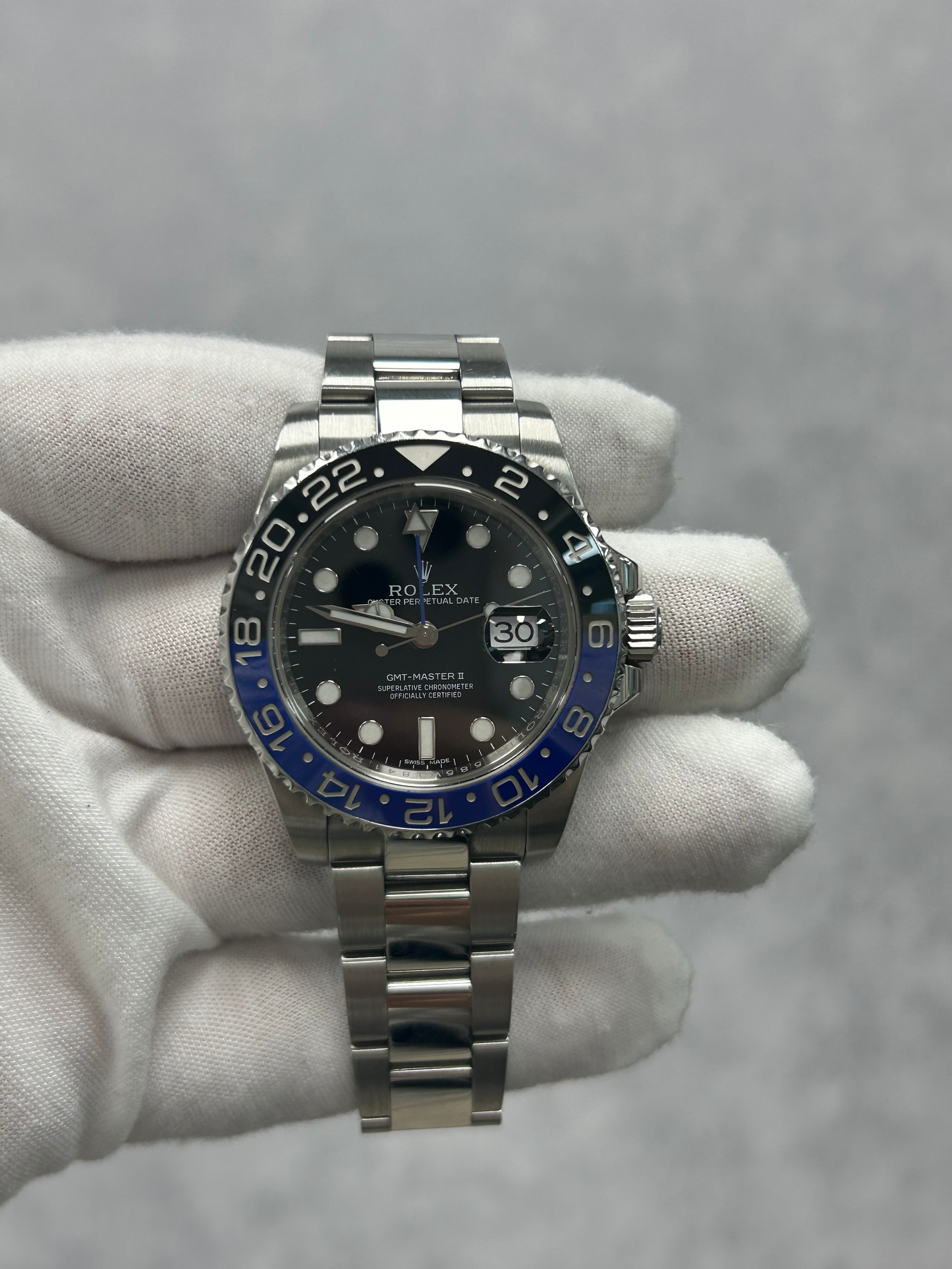 Rolex GMT-Master II 116710BLNR with Card