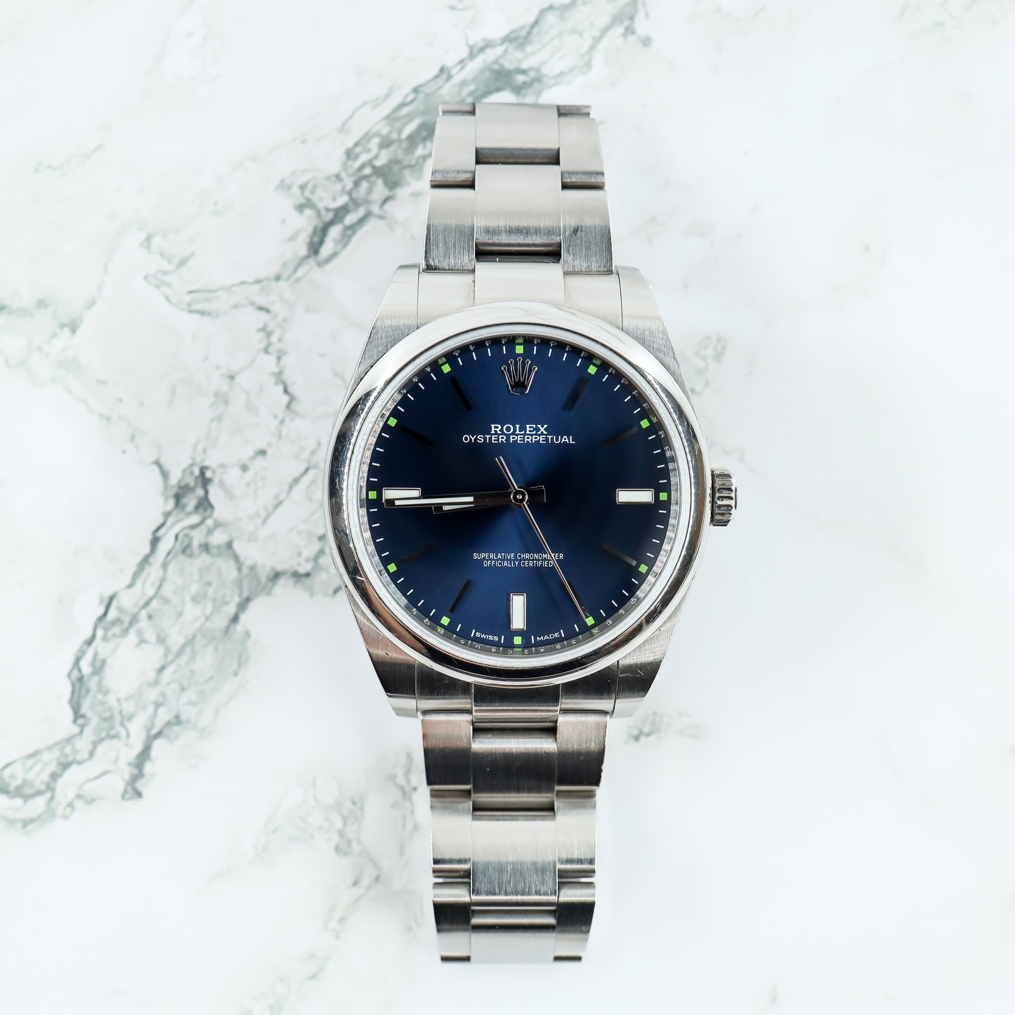 Rolex Oyster Perpetual 114300 with Card