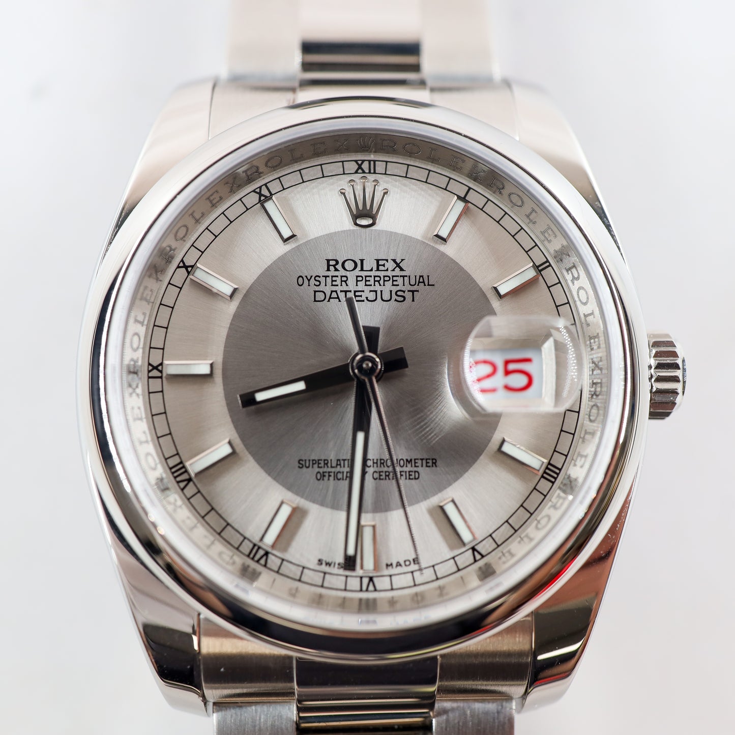 Rolex Datejust 116200 with Paper