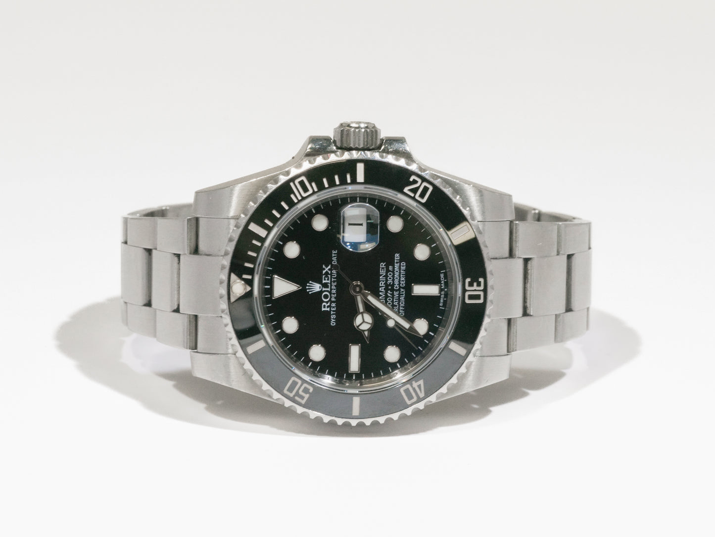 Rolex Submariner 116610LN with Card