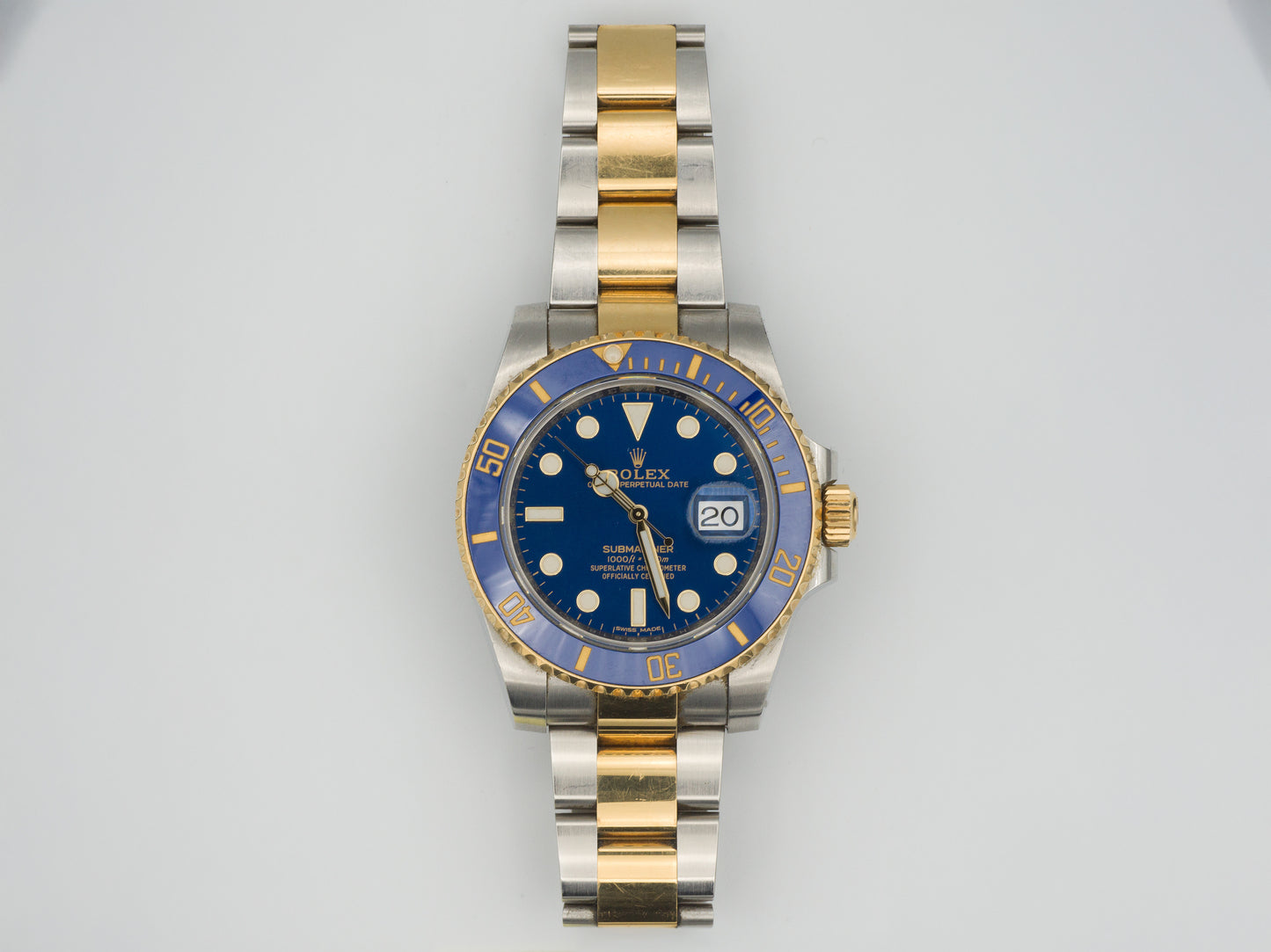 Rolex Submariner 116613LB with Card