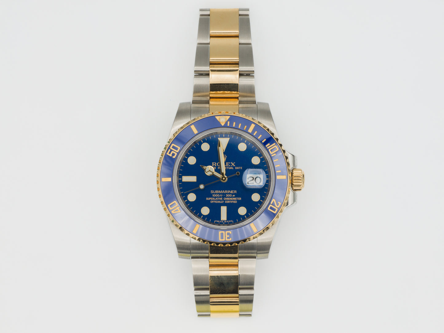 Rolex Submariner 116613LB with Card
