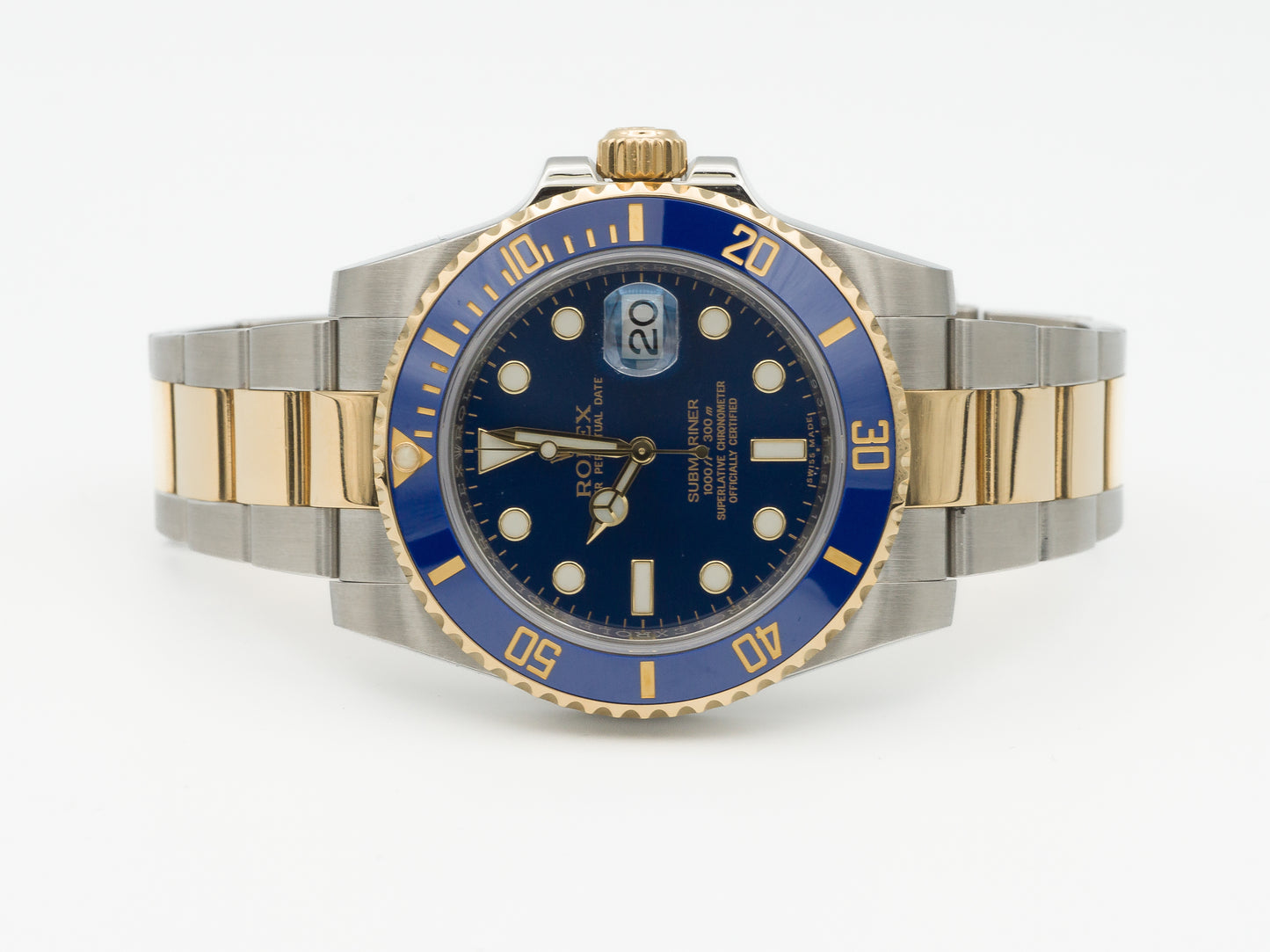 Rolex Submariner 116613LB with Card
