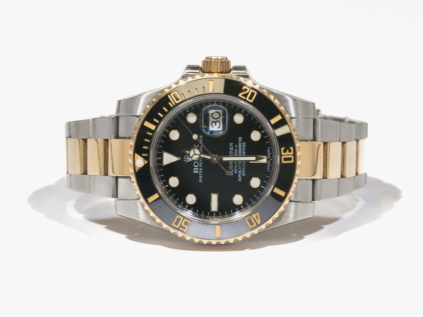 Rolex Submariner 116613LN with Card