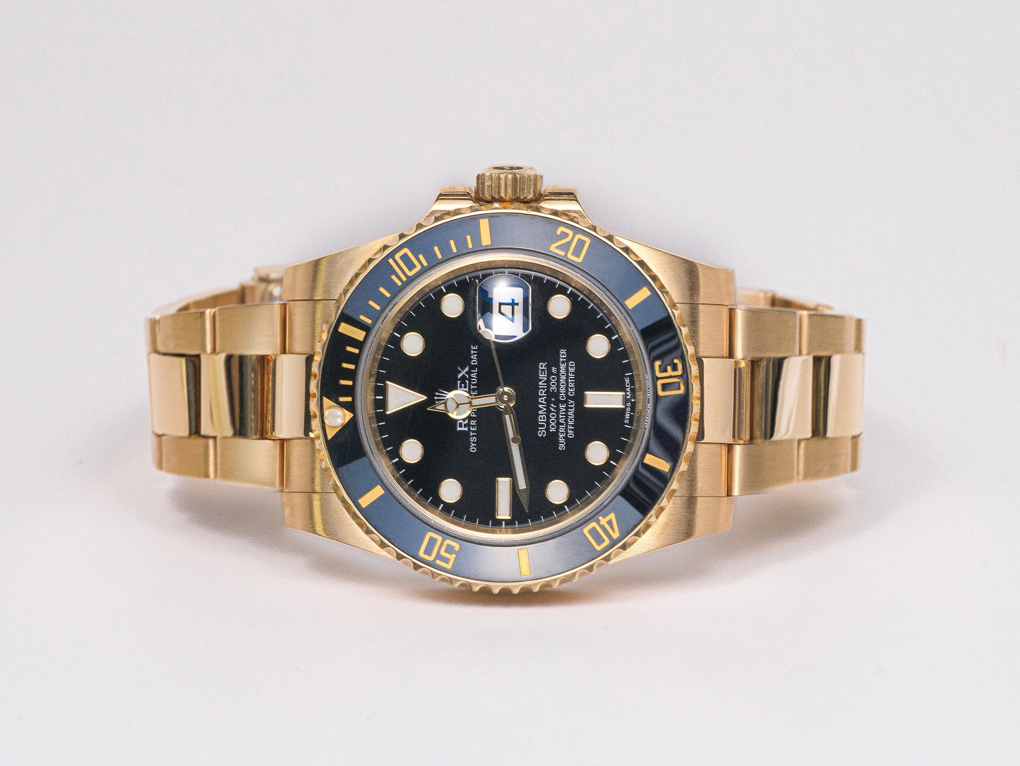 Rolex Submariner 116618LN with Card