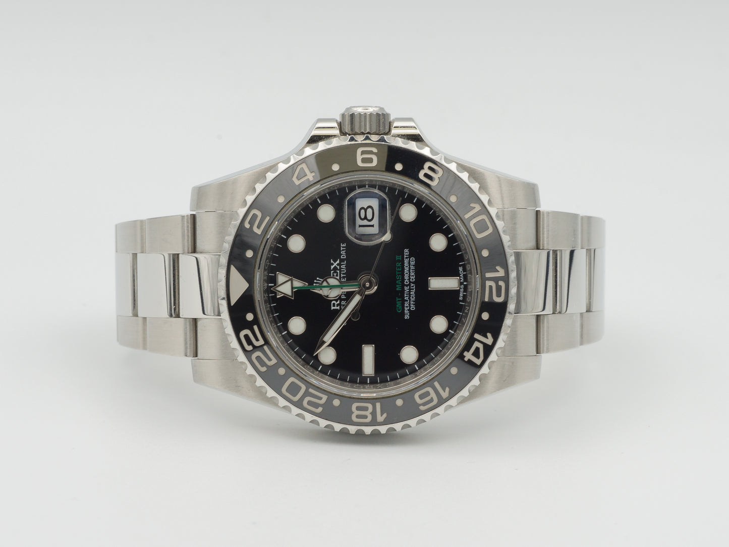 Rolex GMT-Master II 116710LN with Card