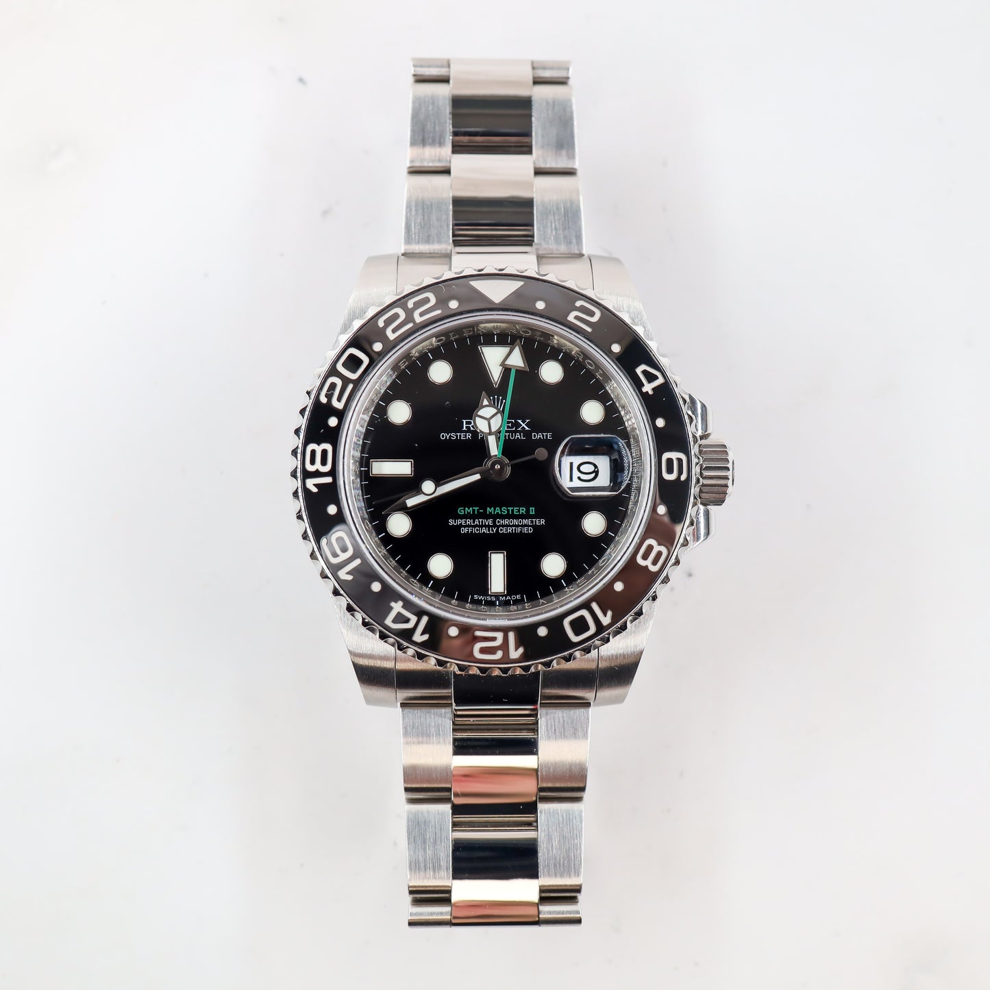 Rolex GMT-Master II 116710LN with Card