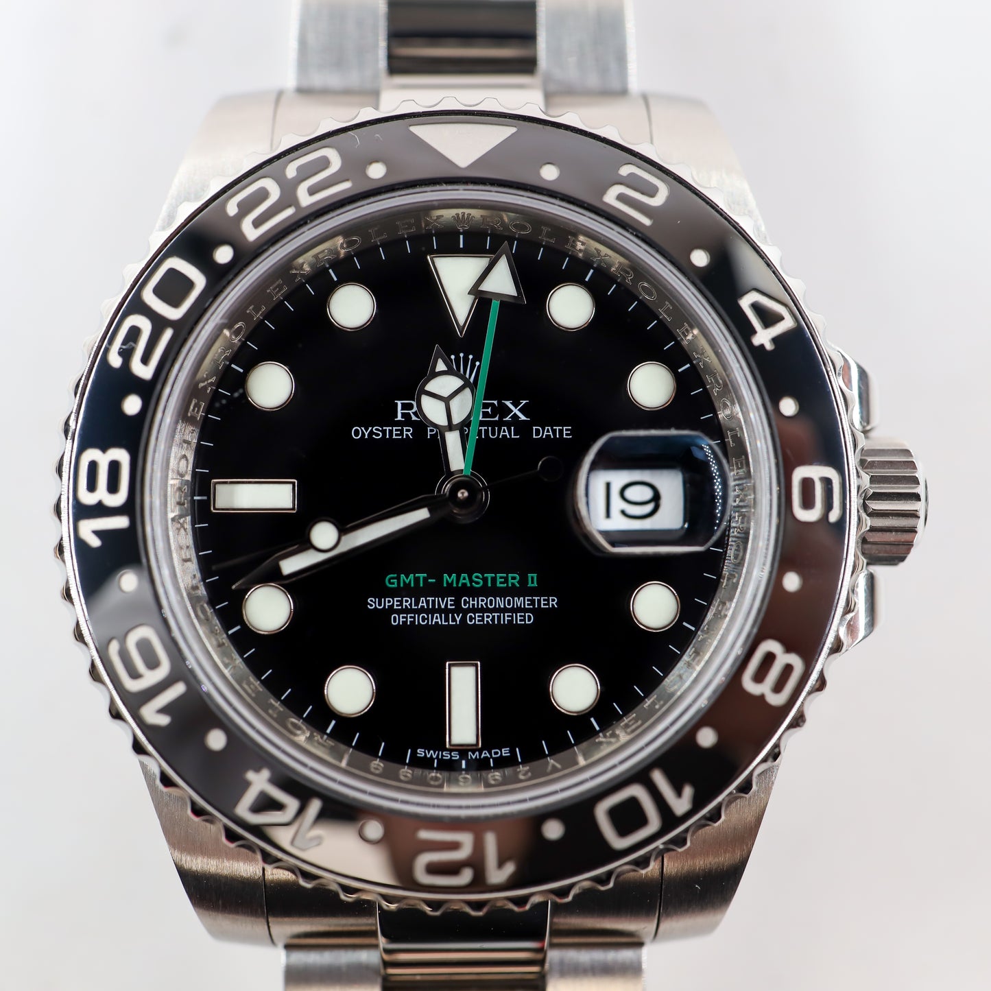 Rolex GMT-Master II 116710LN with Card