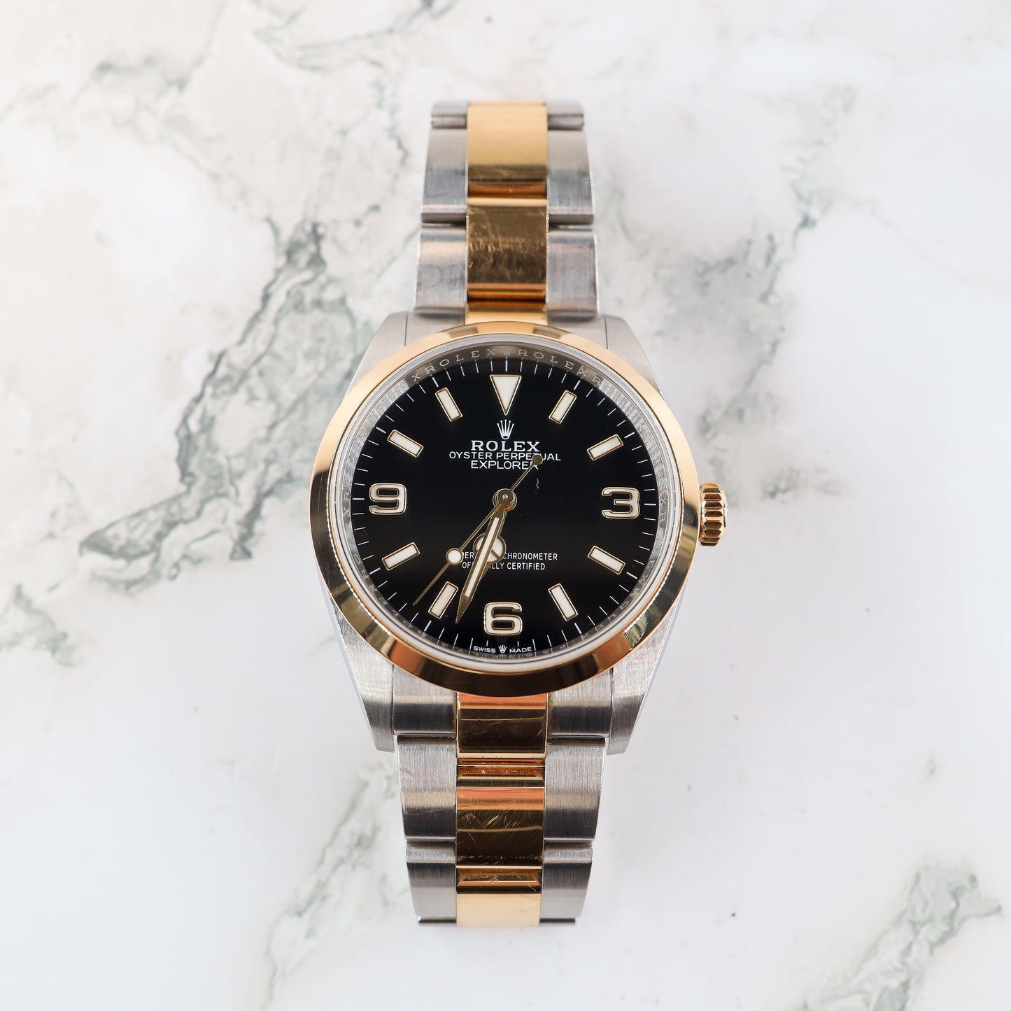 Rolex Explorer 124273 with Card