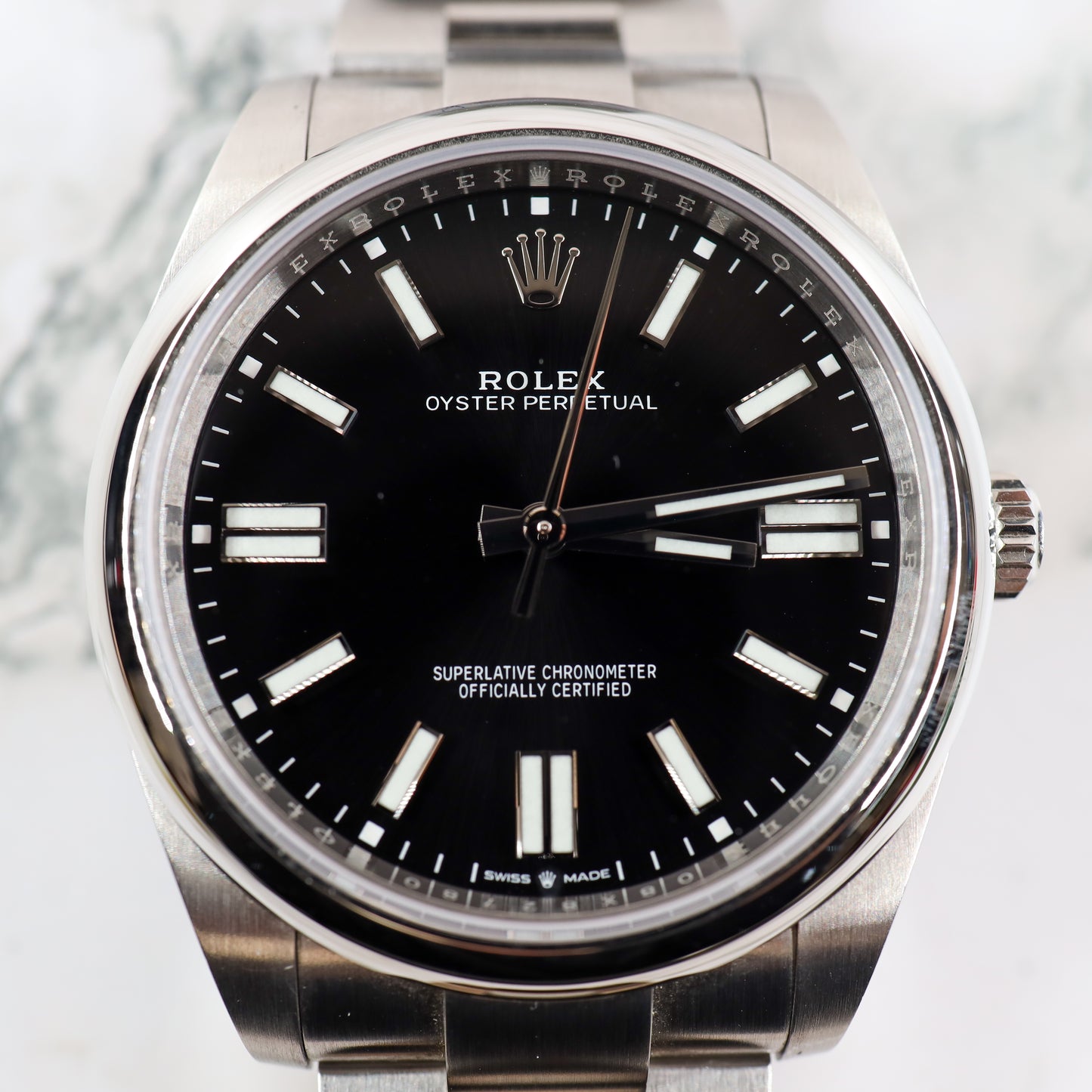Rolex Oyster Perpetual 124300 with Card