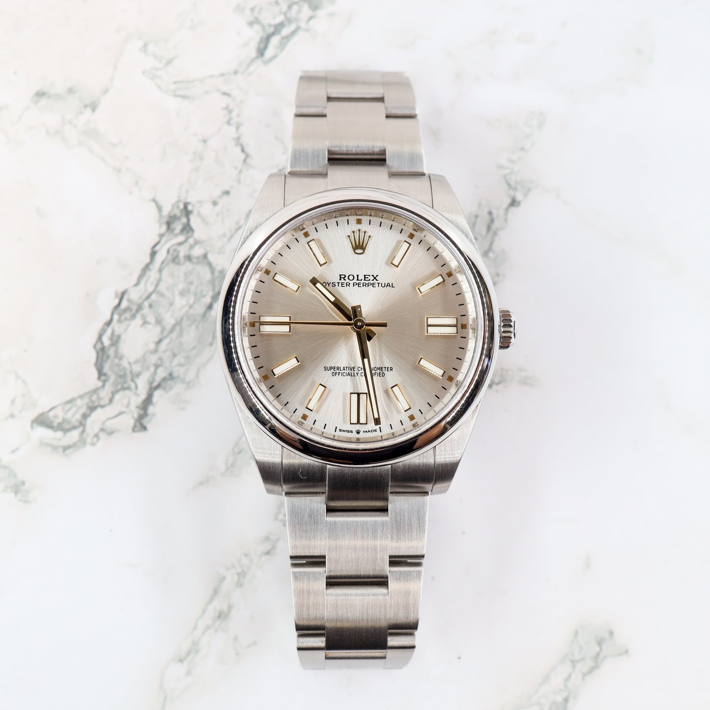 Rolex Oyster Perpetual 124300 with Card
