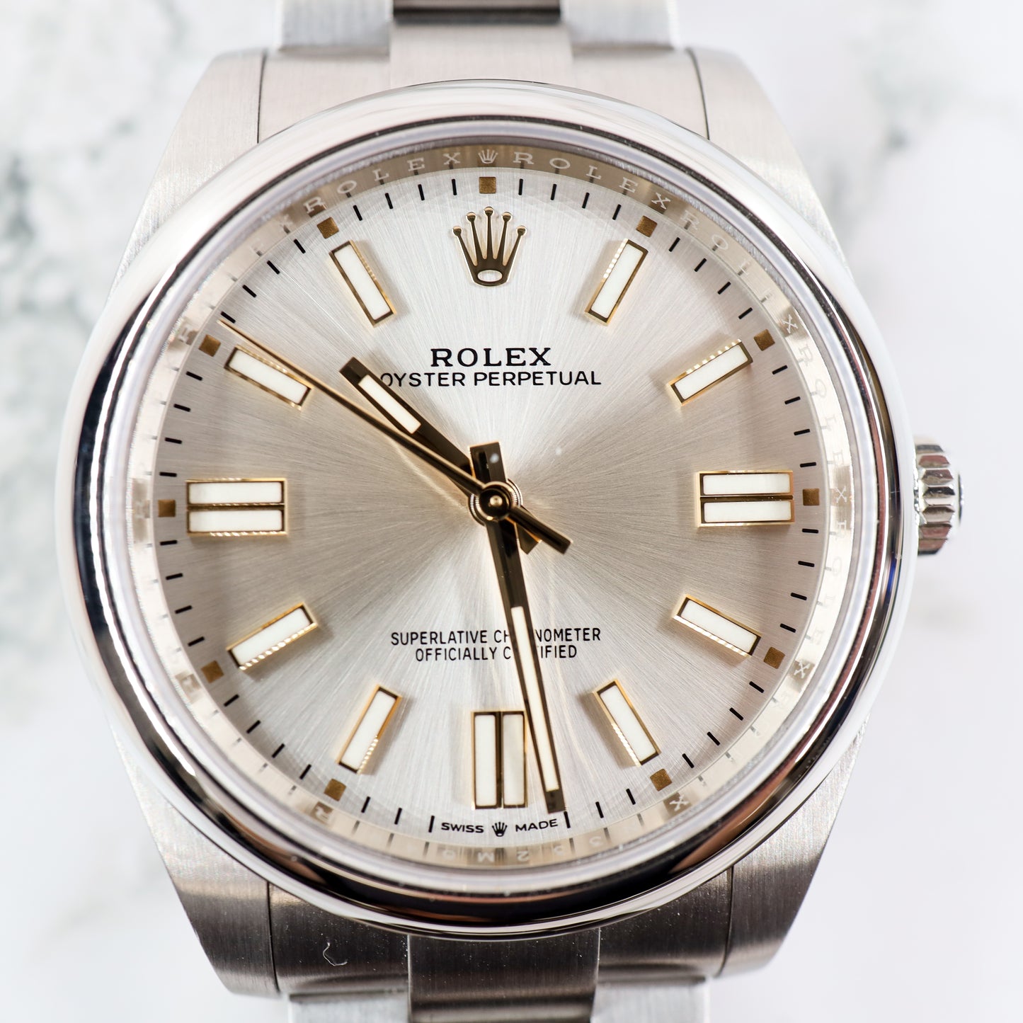 Rolex Oyster Perpetual 124300 with Card