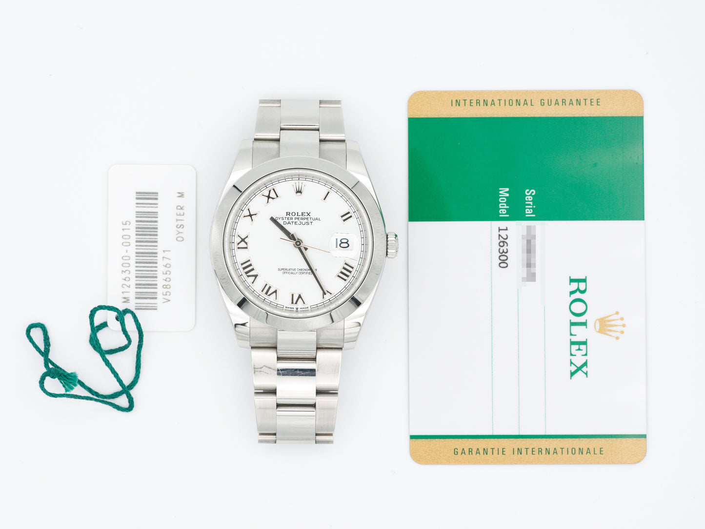 Rolex Datejust 126300 with Card