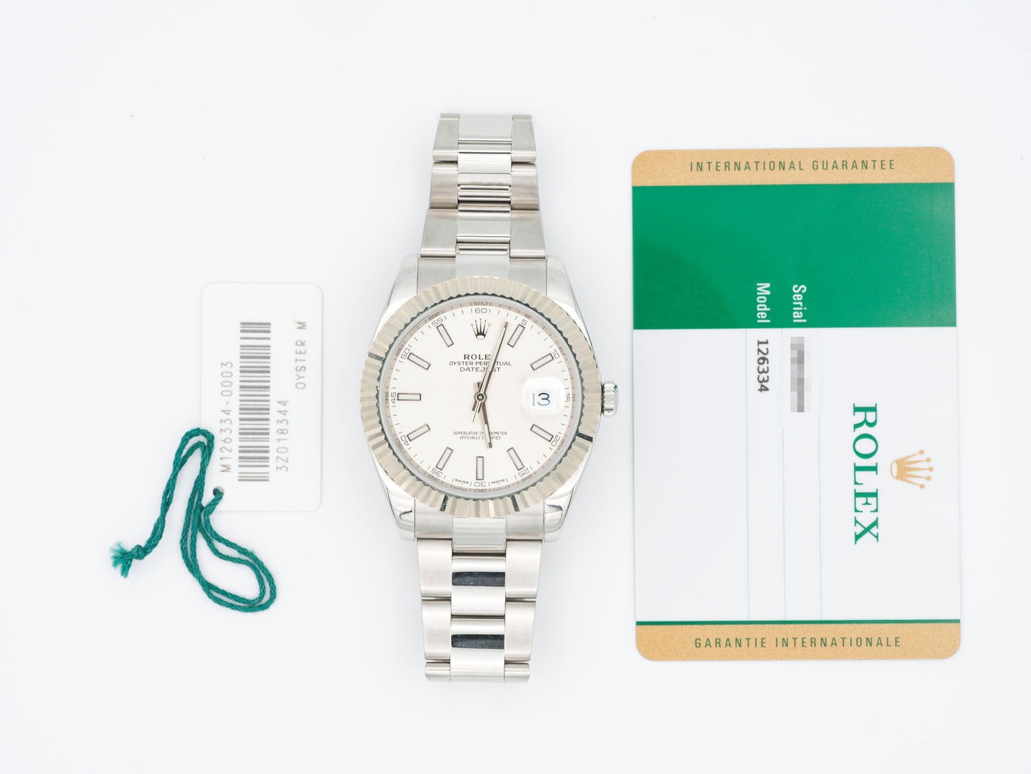 Rolex Datejust 126334 with Card