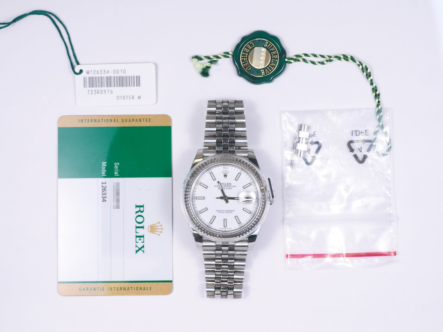 Rolex Datejust 126334 with Card