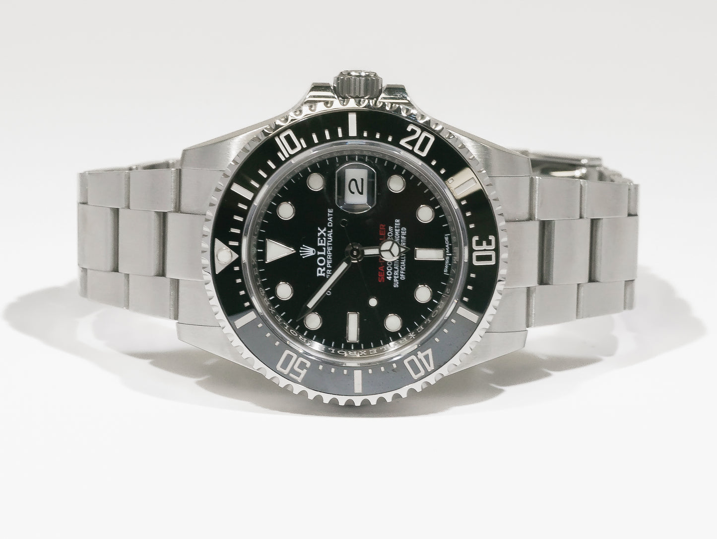 Rolex Sea-Dweller 126600 with Card