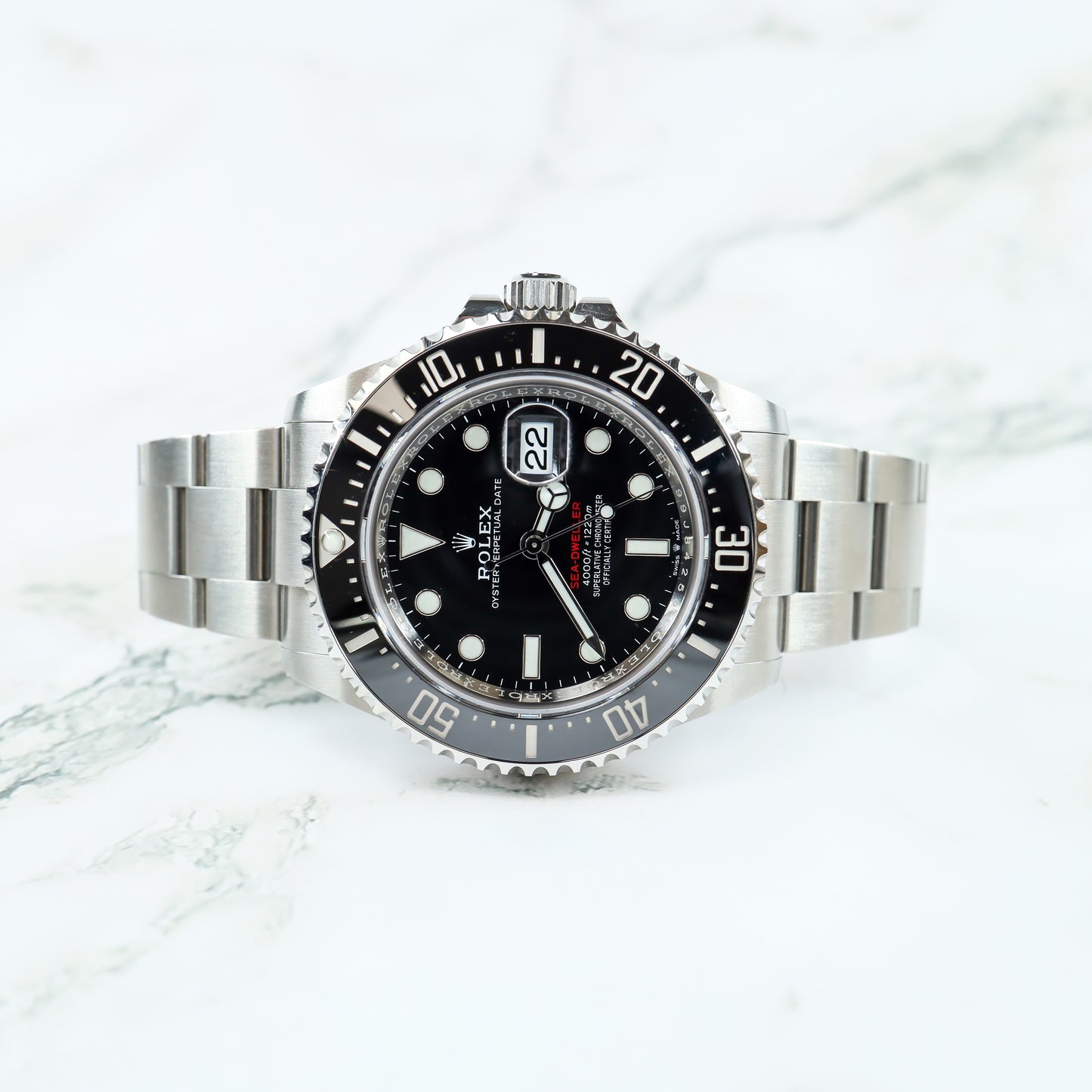 Rolex Sea Dweller 126600 with Card