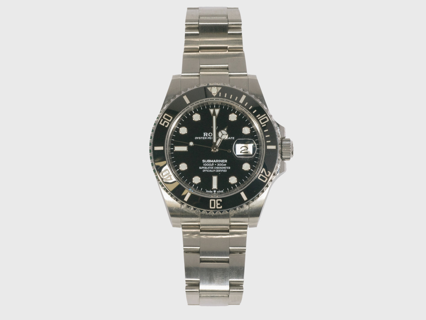Rolex Submariner 126610LN with Card