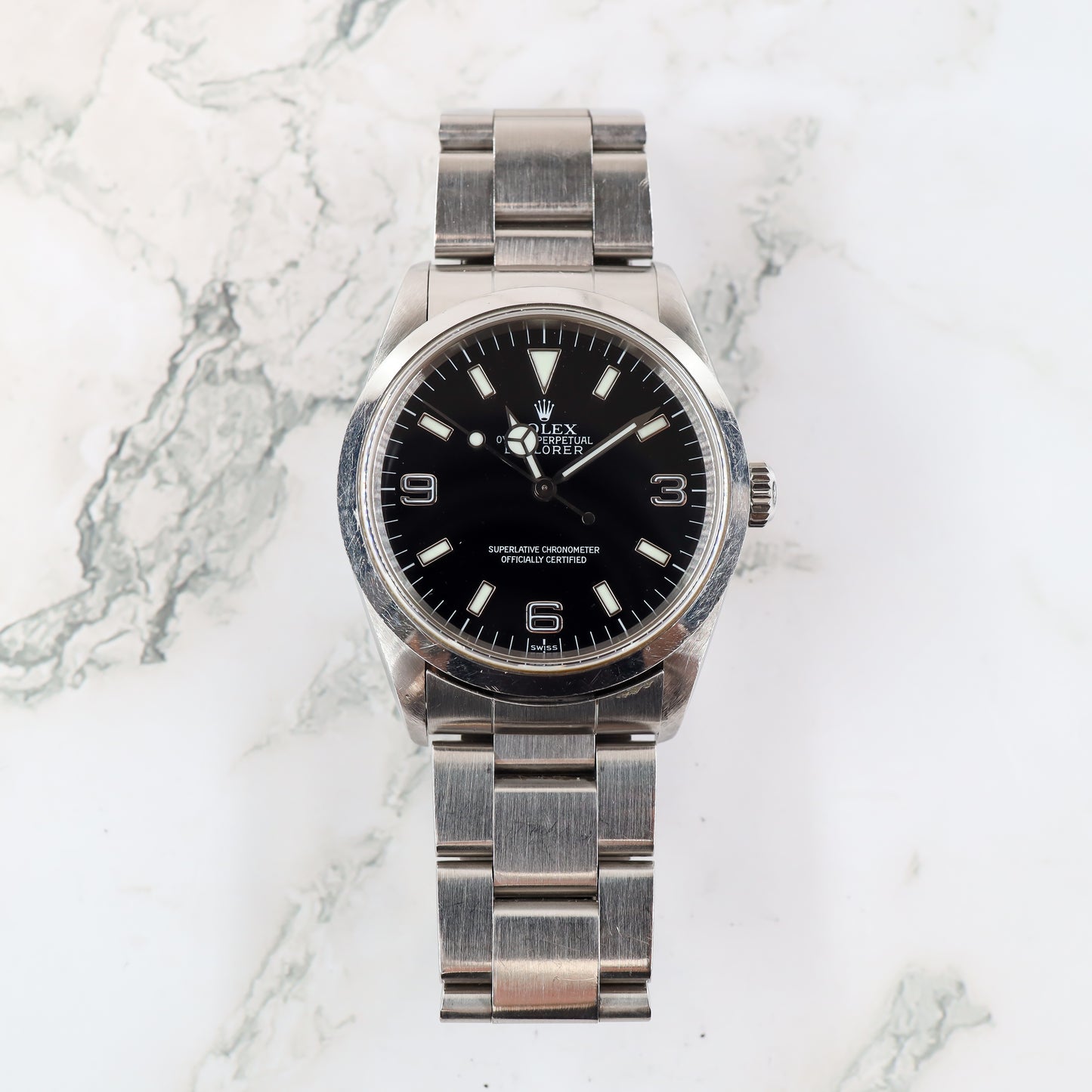 Rolex Explorer 14270 with Paper