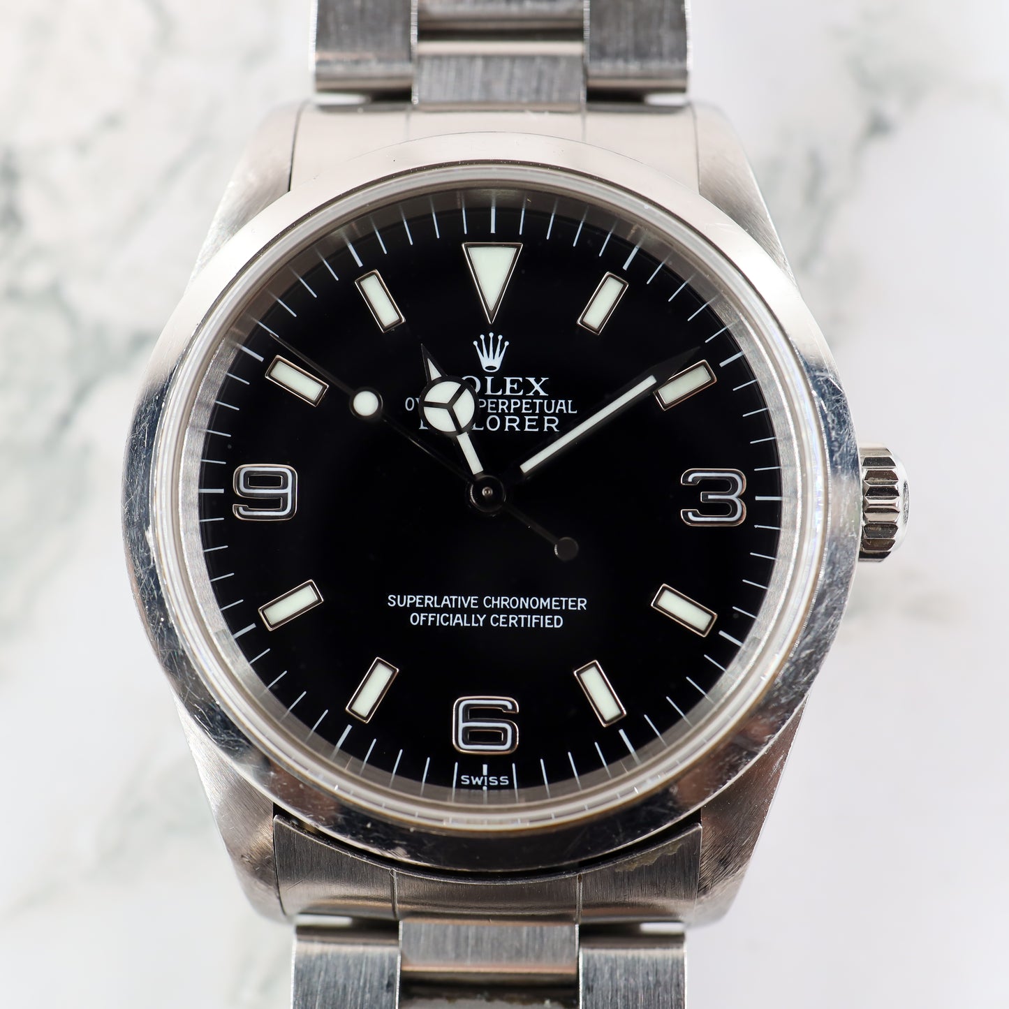 Rolex Explorer 14270 with Paper