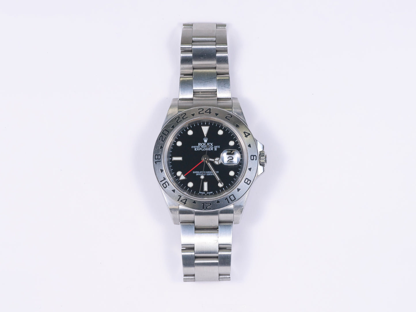 Rolex Explorer II 16570 with Papers