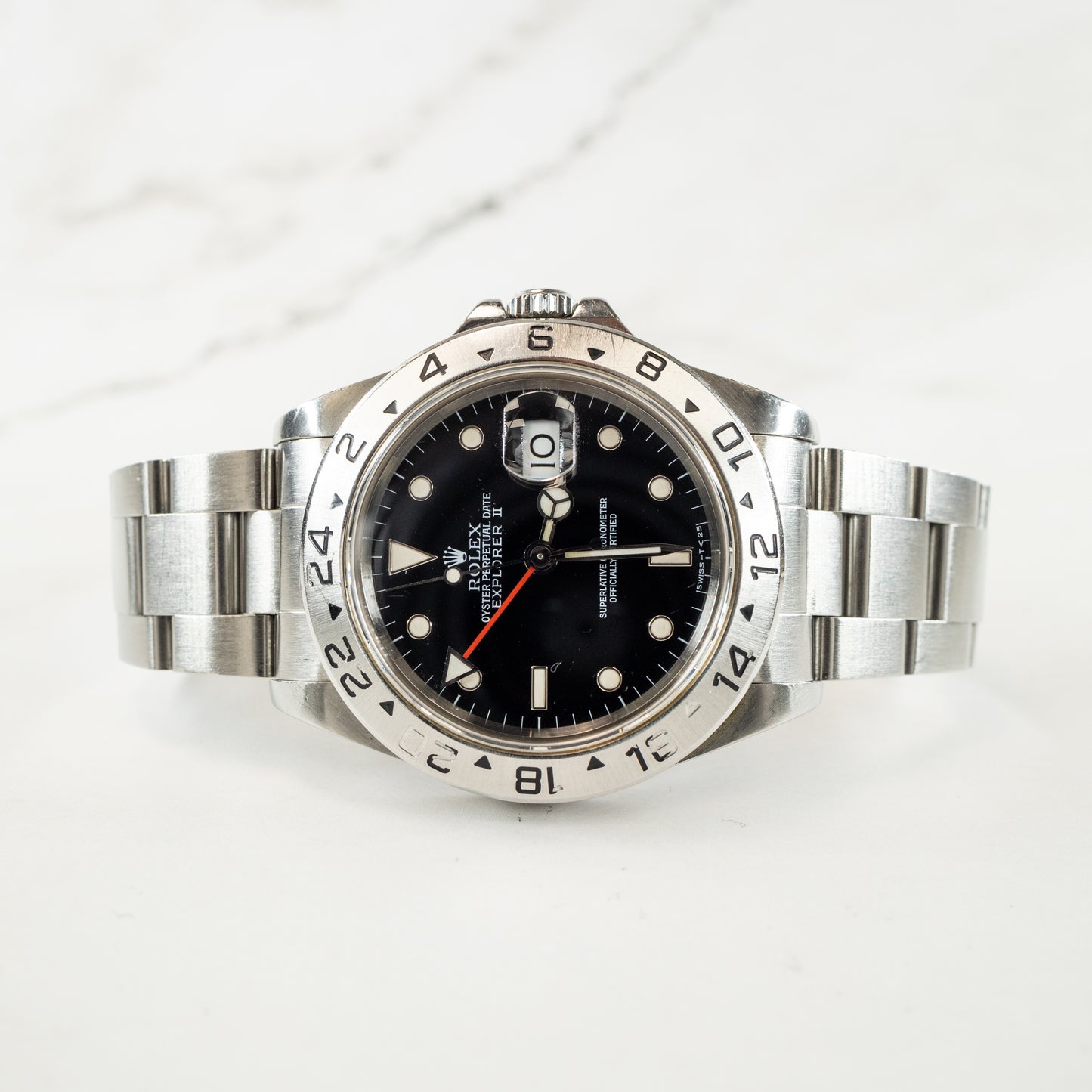Rolex Explorer II 16570 with Paper
