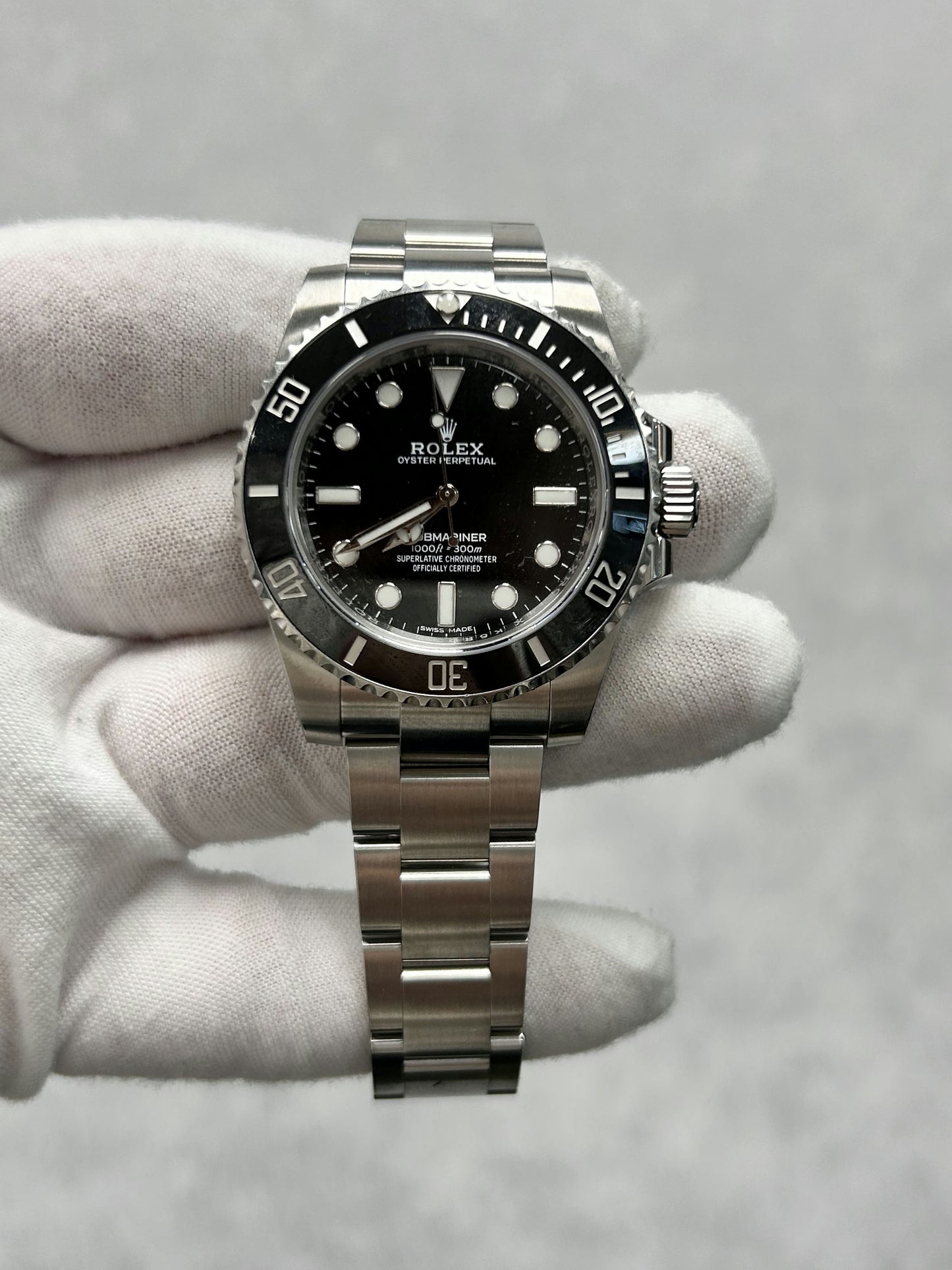 Rolex Submariner 114060 with Card