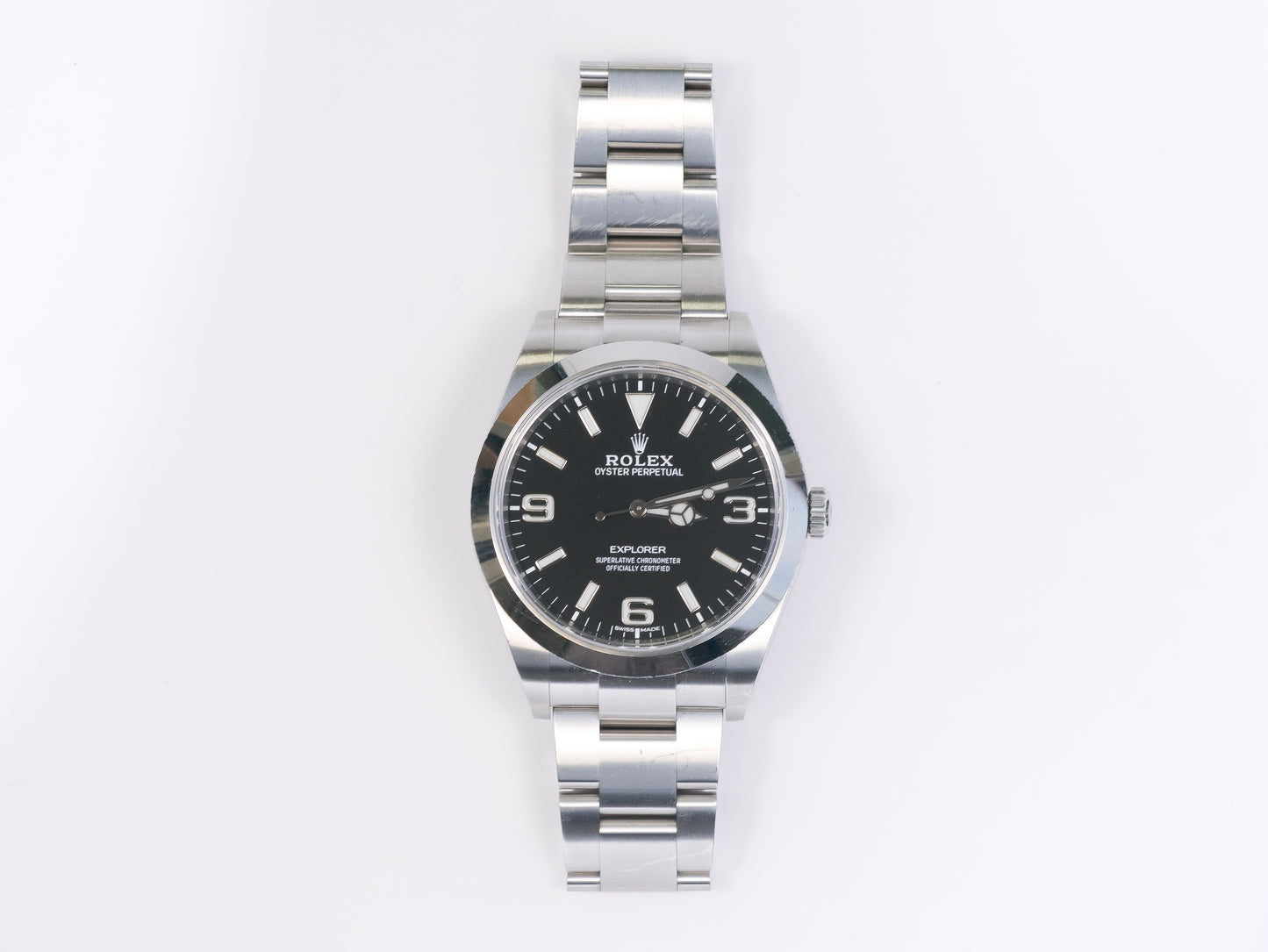 Rolex Oyster Perpetual 214270 with Card