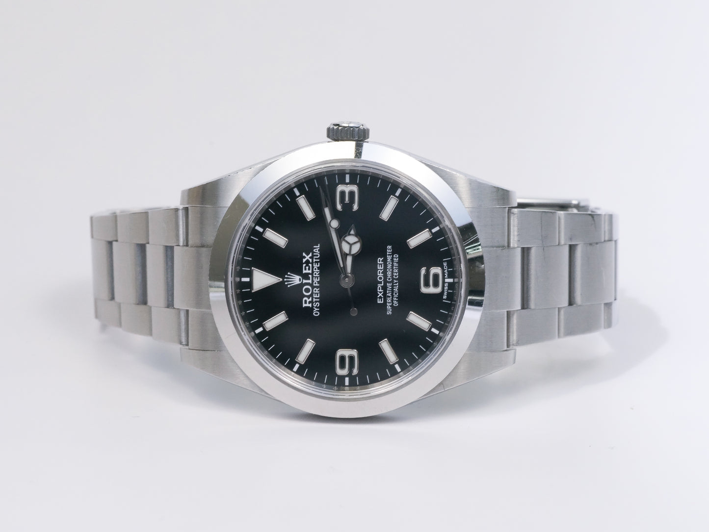 Rolex Oyster Perpetual 214270 with Card