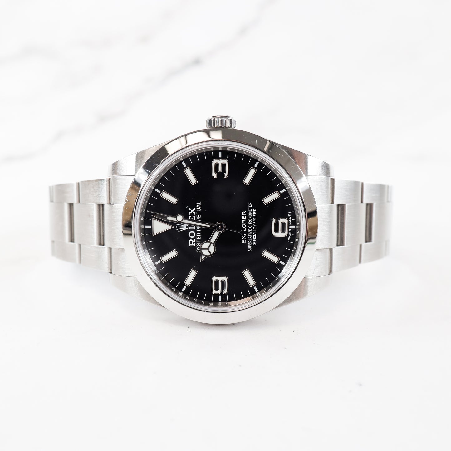 Rolex Explorer 214270 with Card