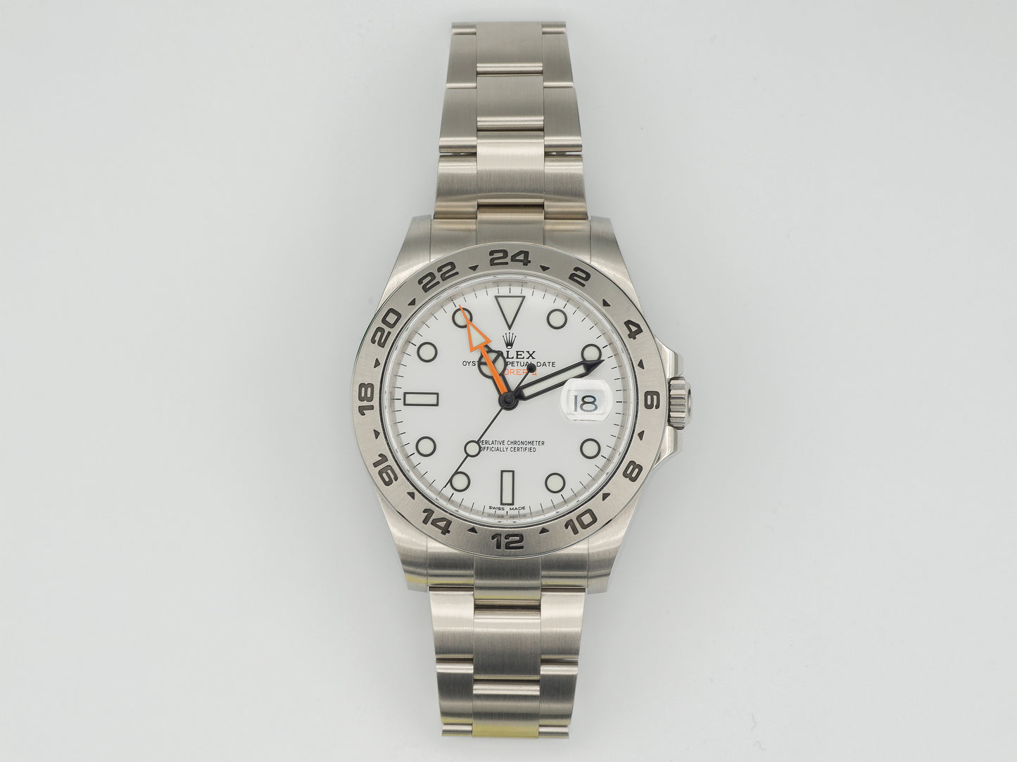 Rolex Explorer II 216570 with Card
