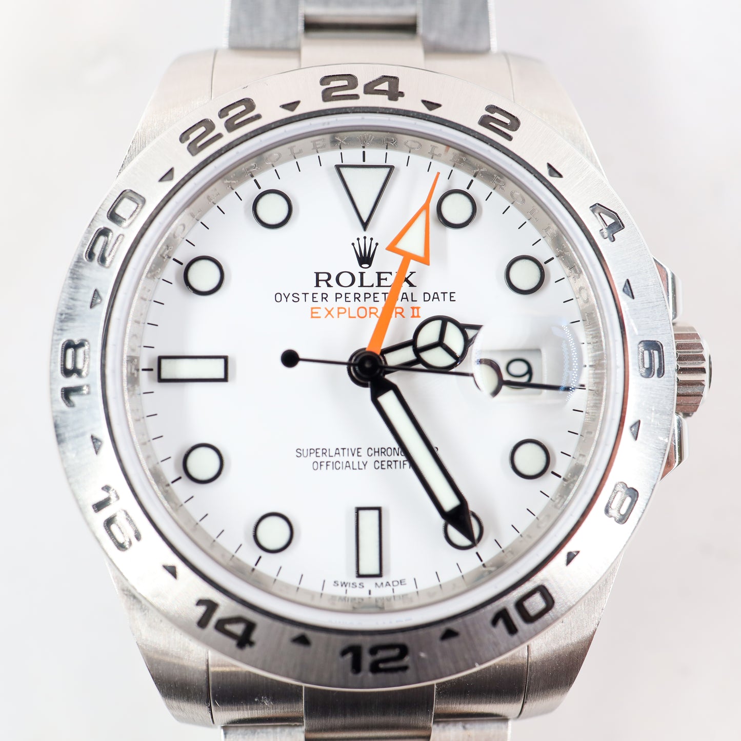 Rolex Explorer II 216570 with Card