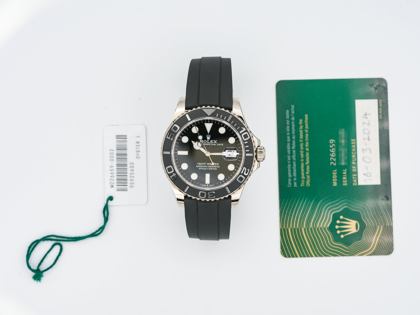 Rolex Yacht-Master 226659 with Card