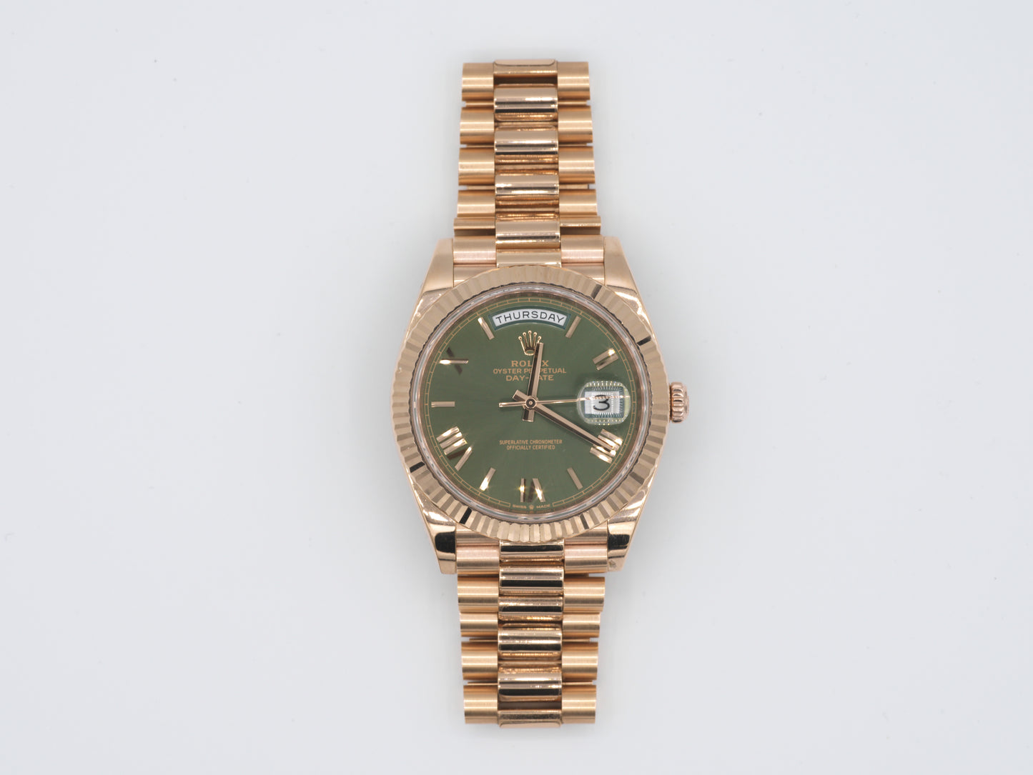 Rolex Day-Date 228235 with Card
