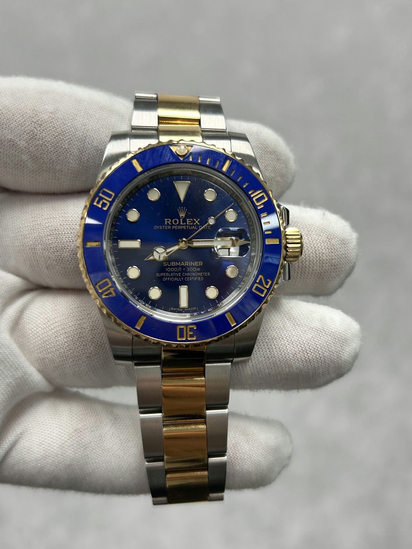 Rolex Submariner Date 116613LB with Card