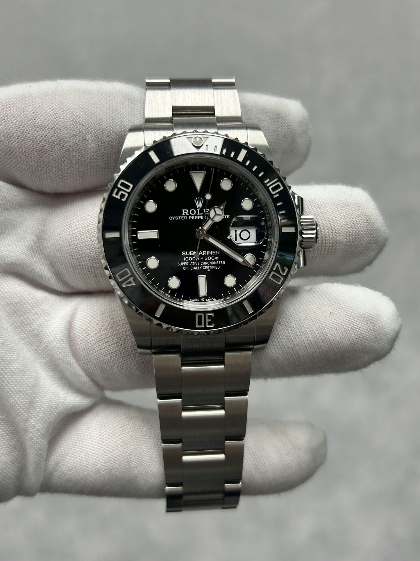 Rolex Submariner Date 126610LN with Card