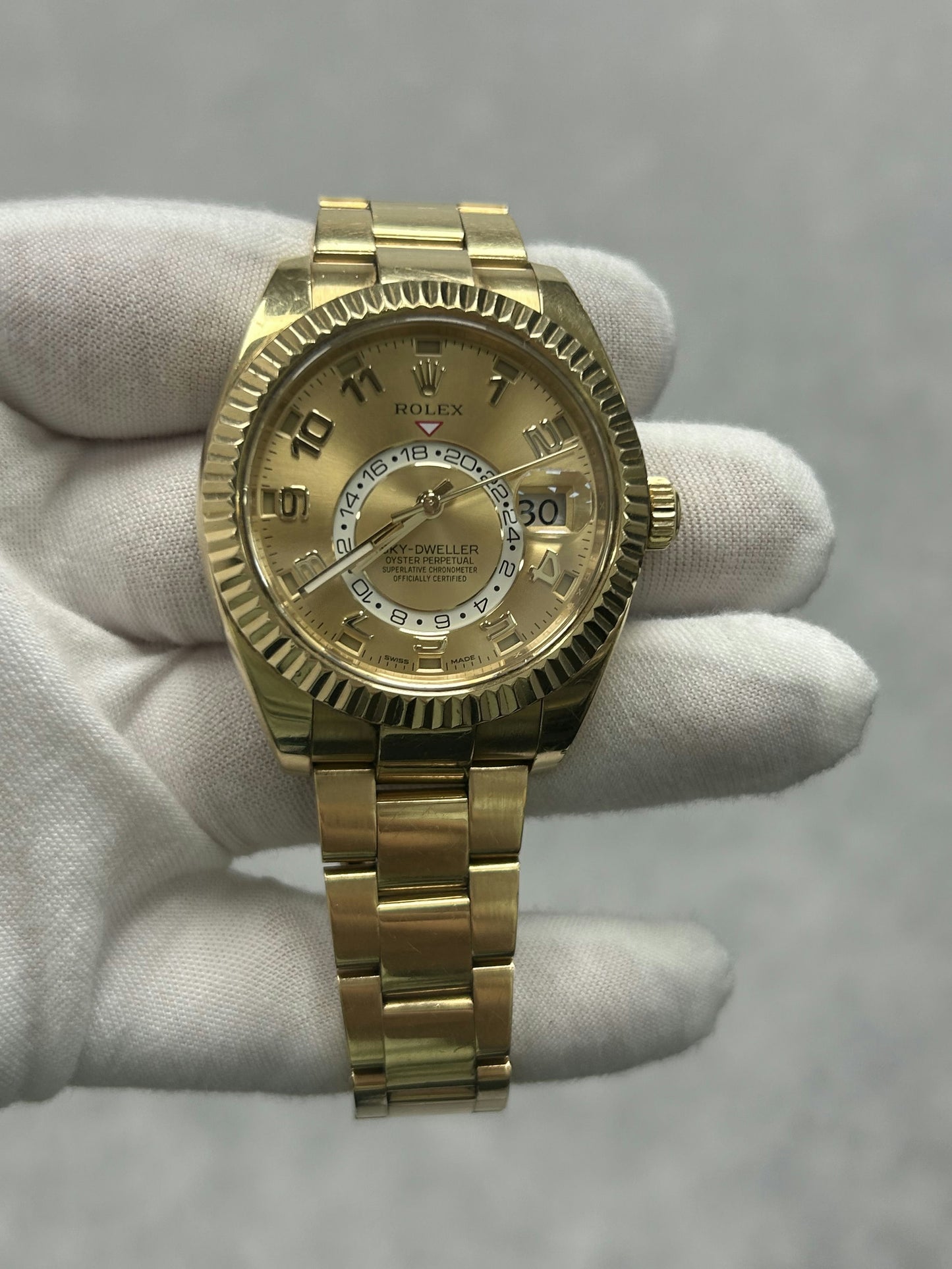 Rolex Sky-Dweller 326938 with Card