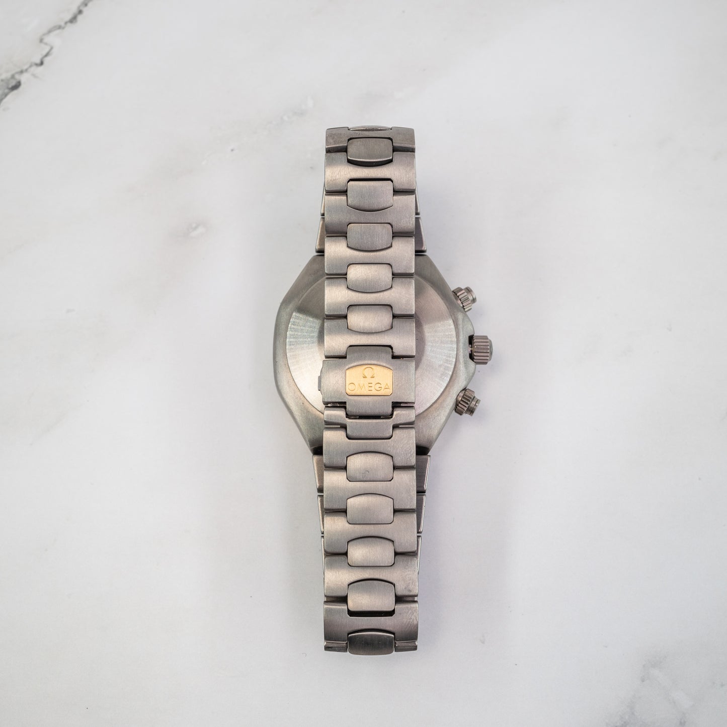 Omega Titane 378.0885 with Paper
