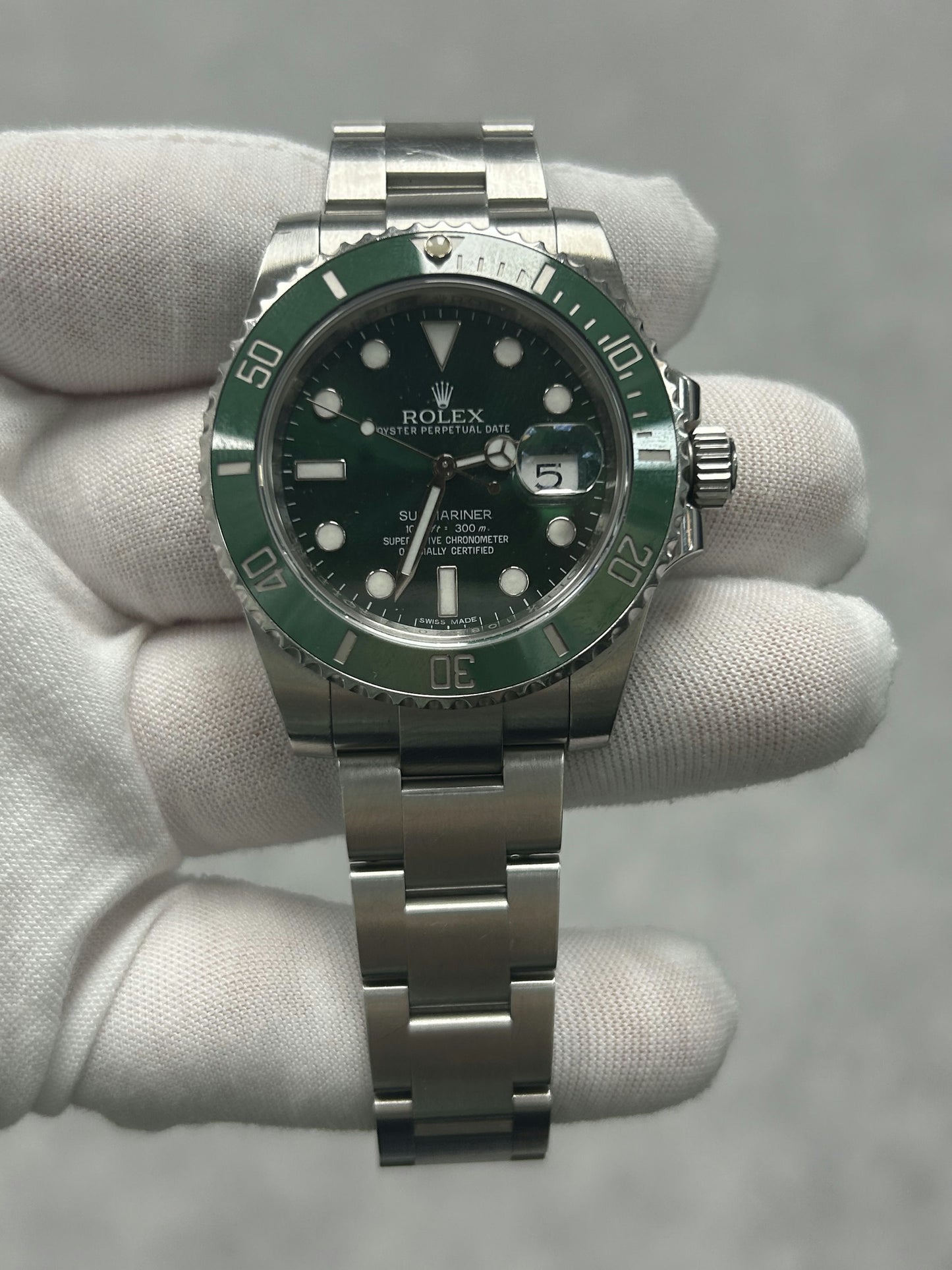 Rolex Submariner Date 116610LV with Card