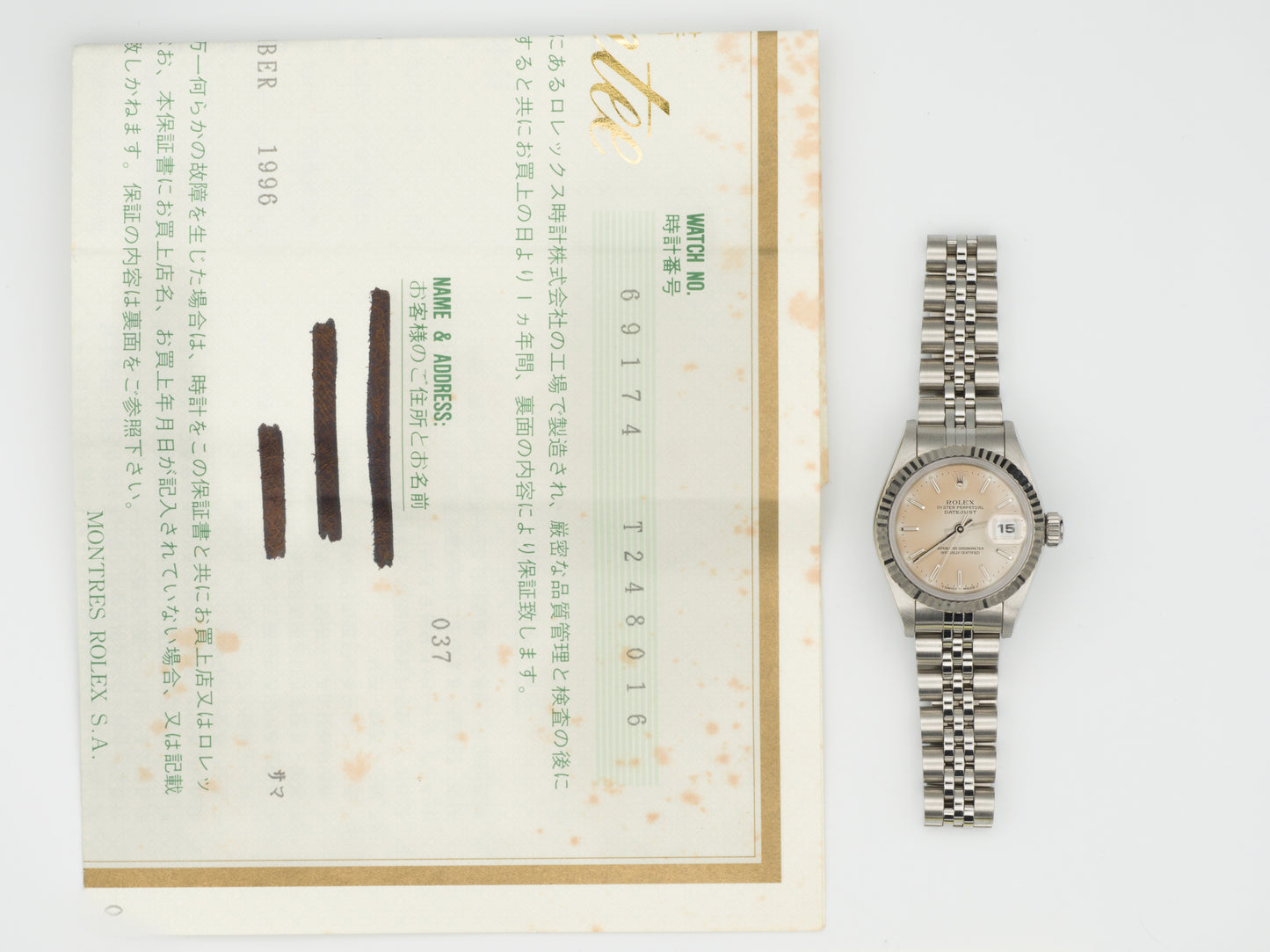 Rolex Datejust 69174