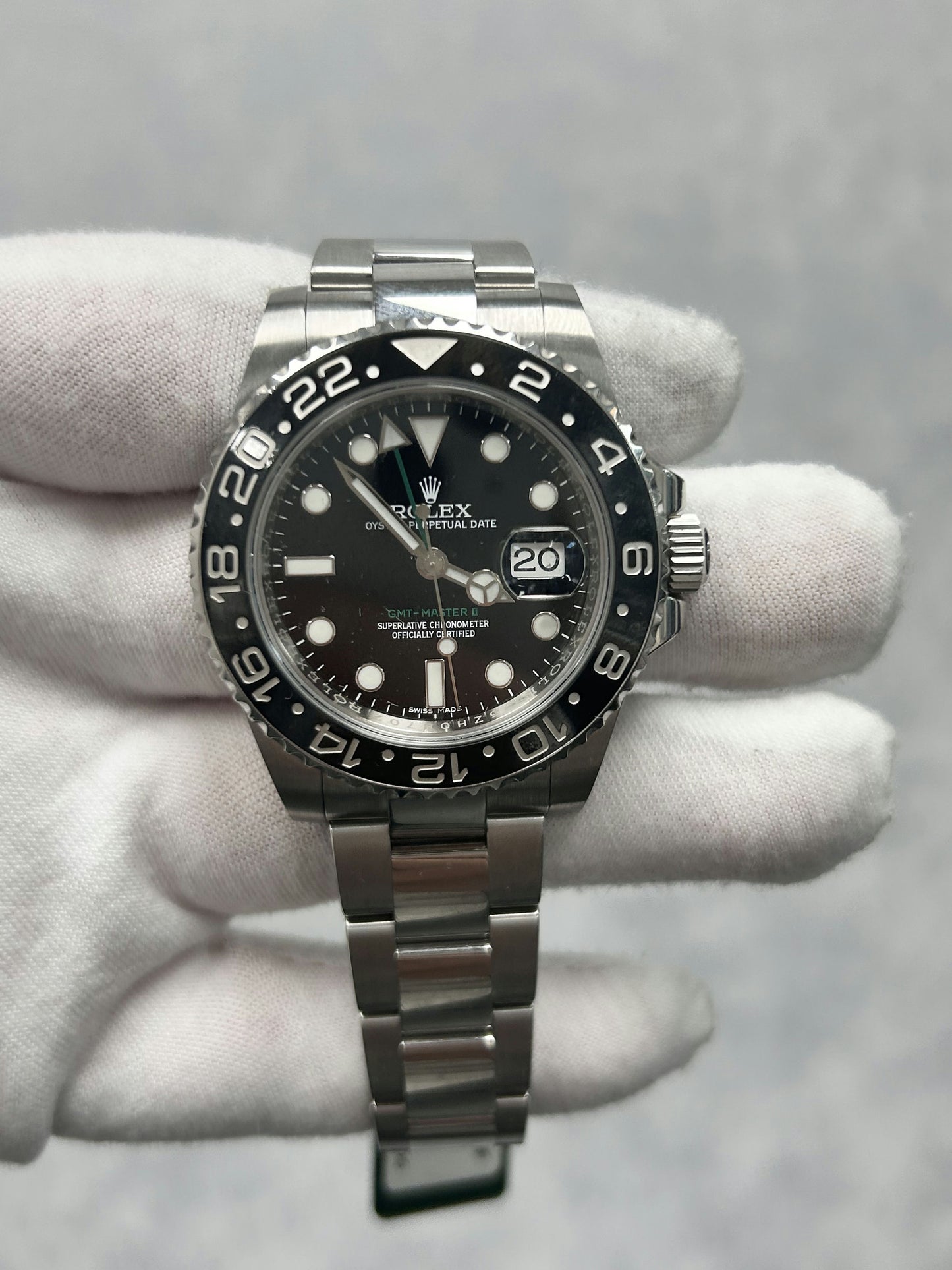 Rolex GMT-Master II 116710LN with Card