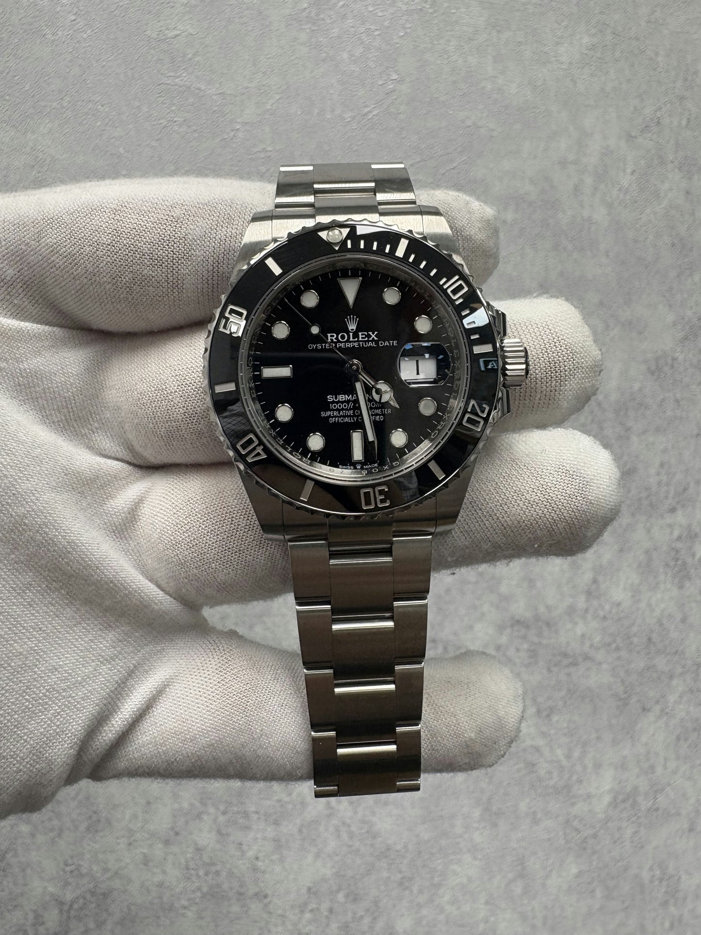 Rolex Submariner Date 126610LN with Card