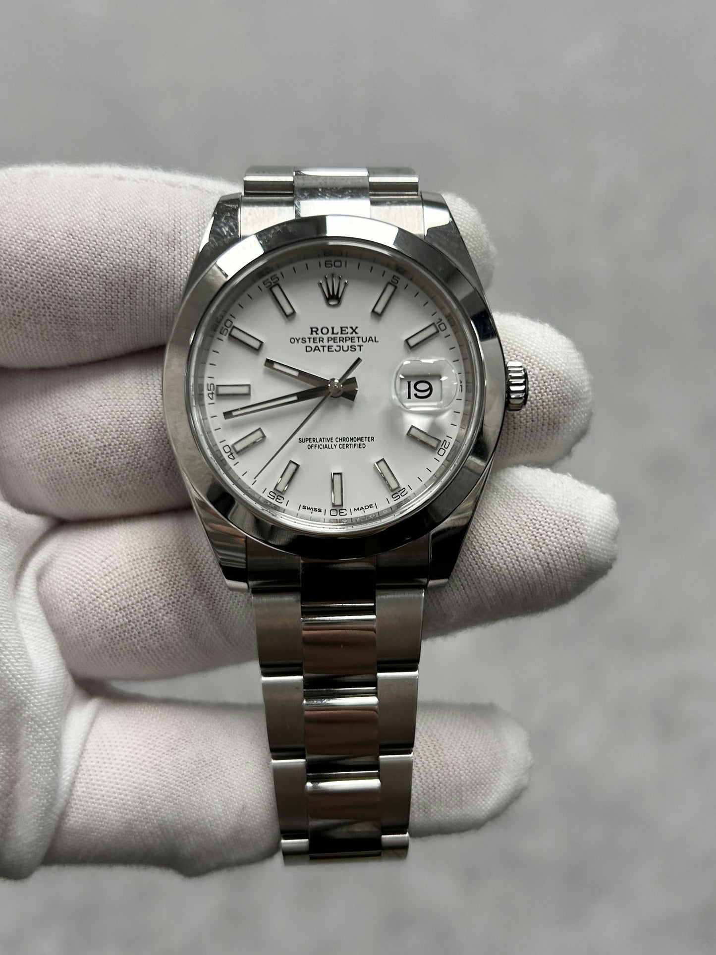 Rolex Datejust 41 126300 with Card