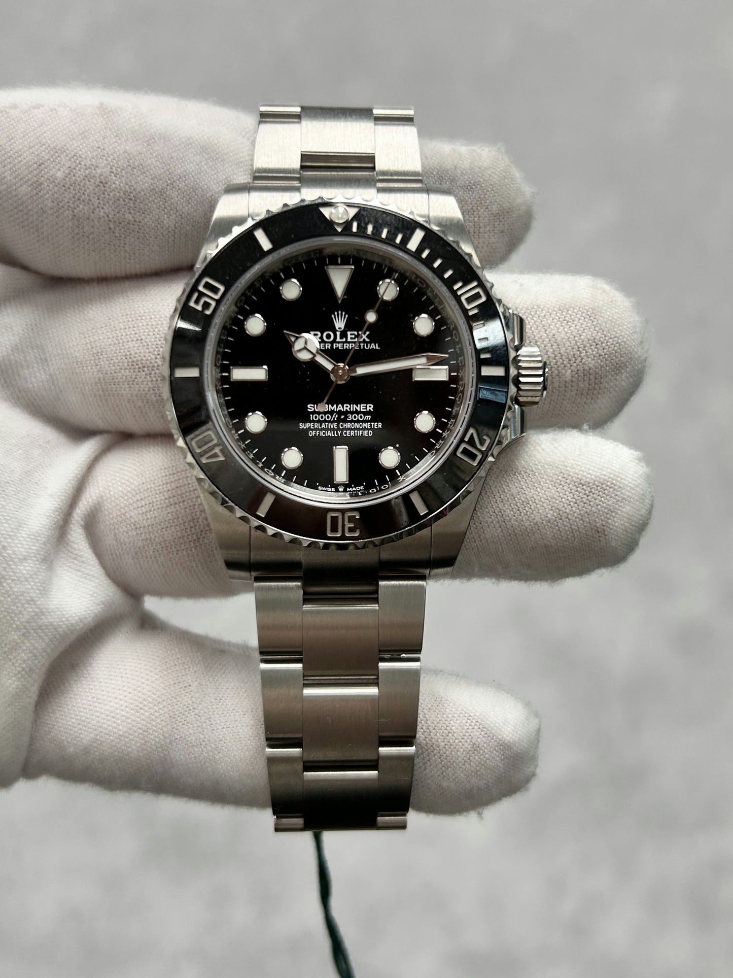 Rolex Submariner 124060 with Card