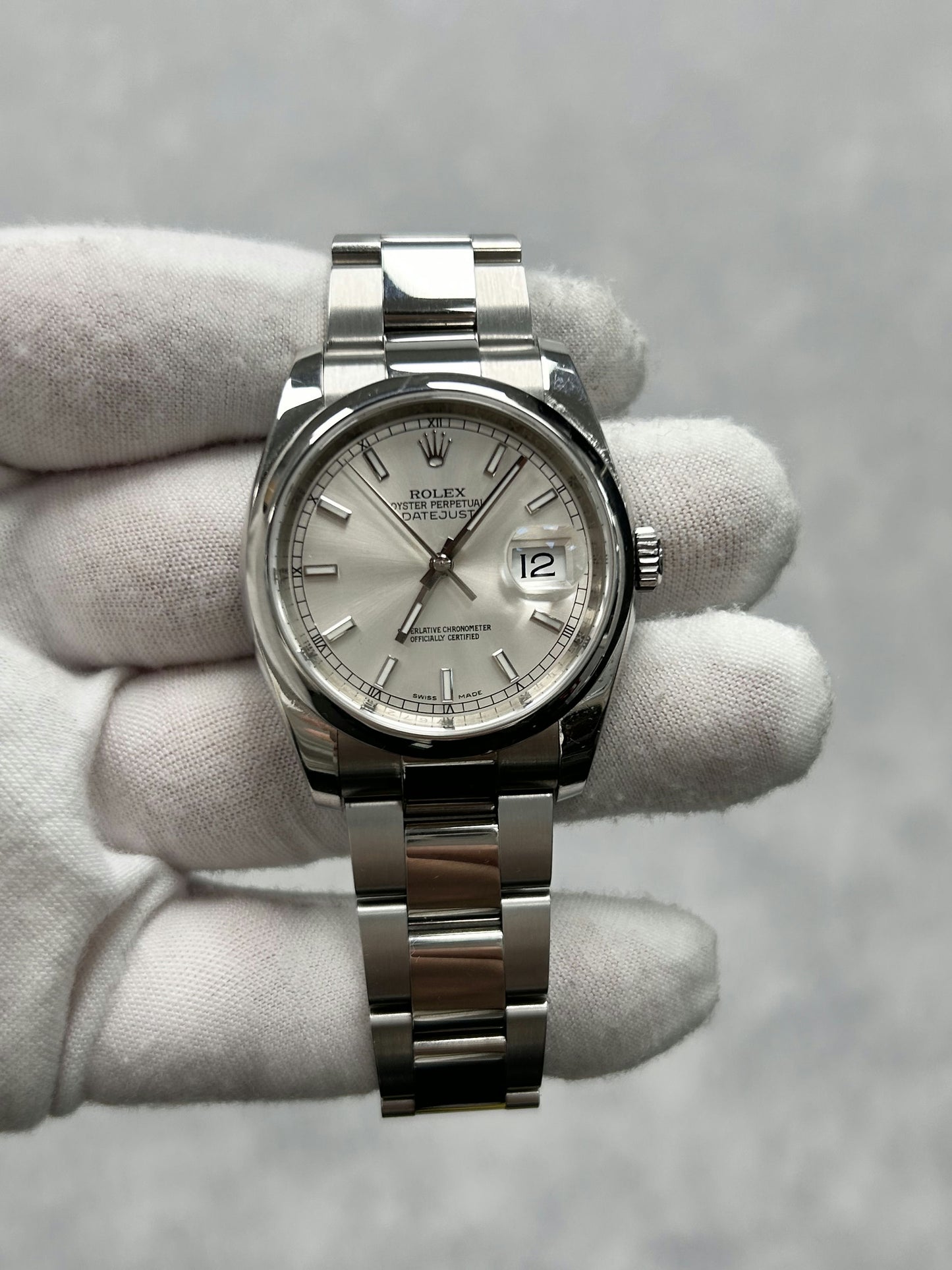 Rolex Datejust 116200 with Card