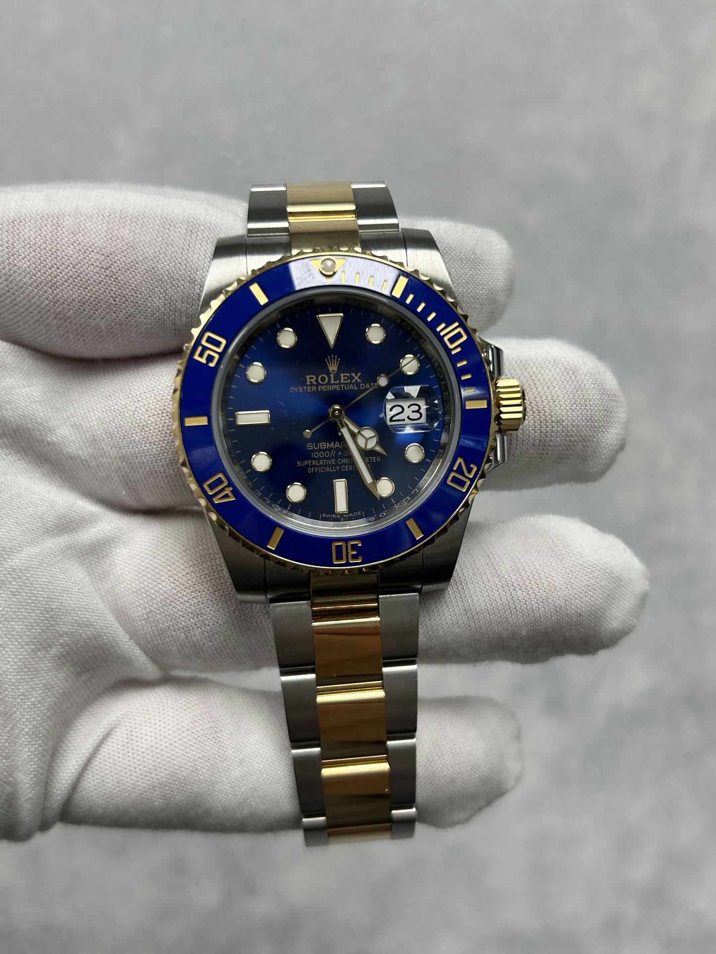 Rolex Submariner Date 116613LB with Card