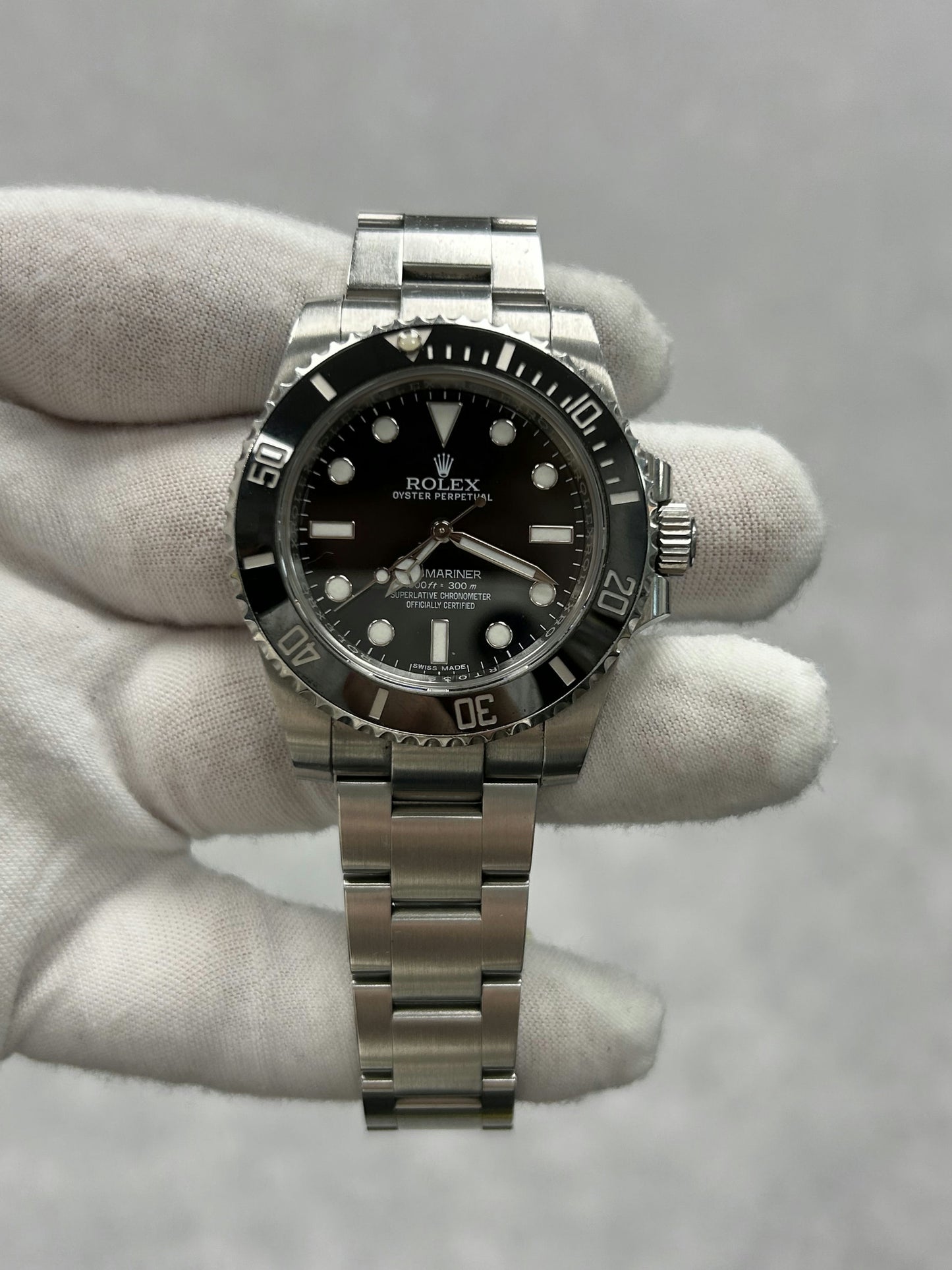 Rolex Submariner 114060 with Card