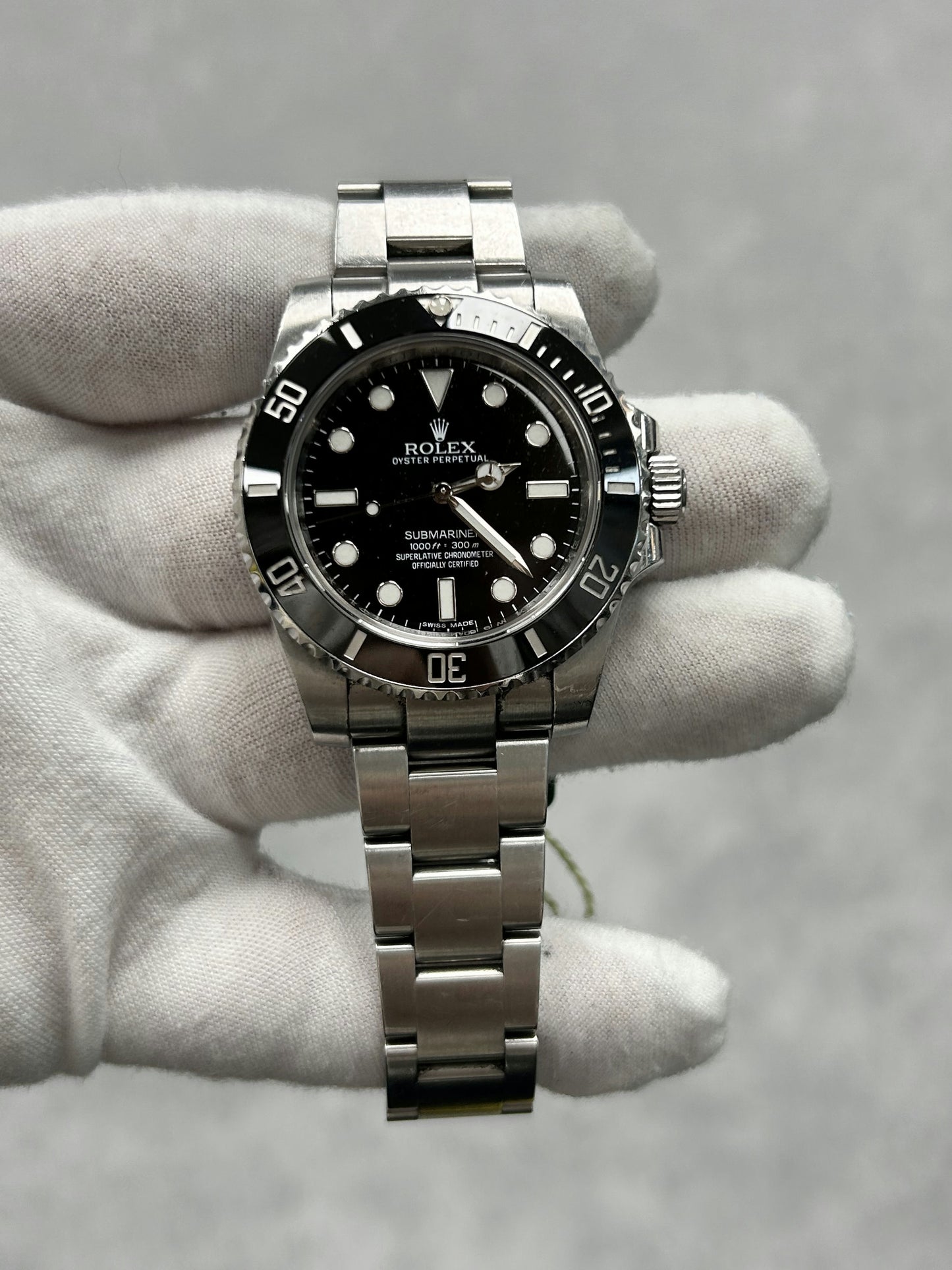 Rolex Submariner 114060 with Card