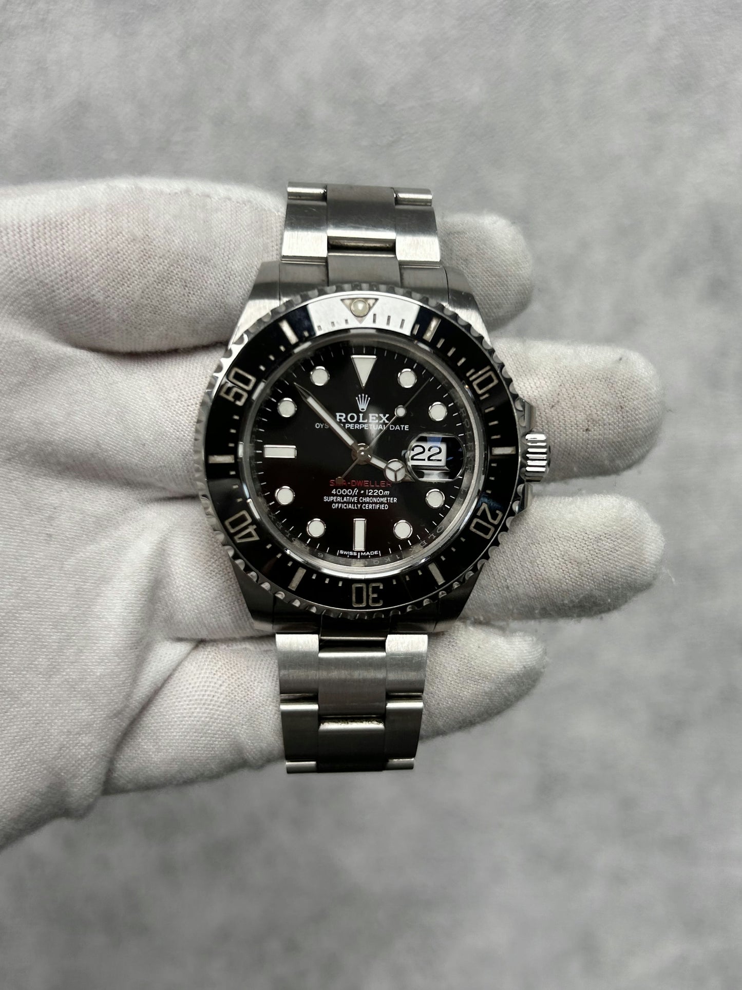 Rolex Sea-Dweller 126600 with Card