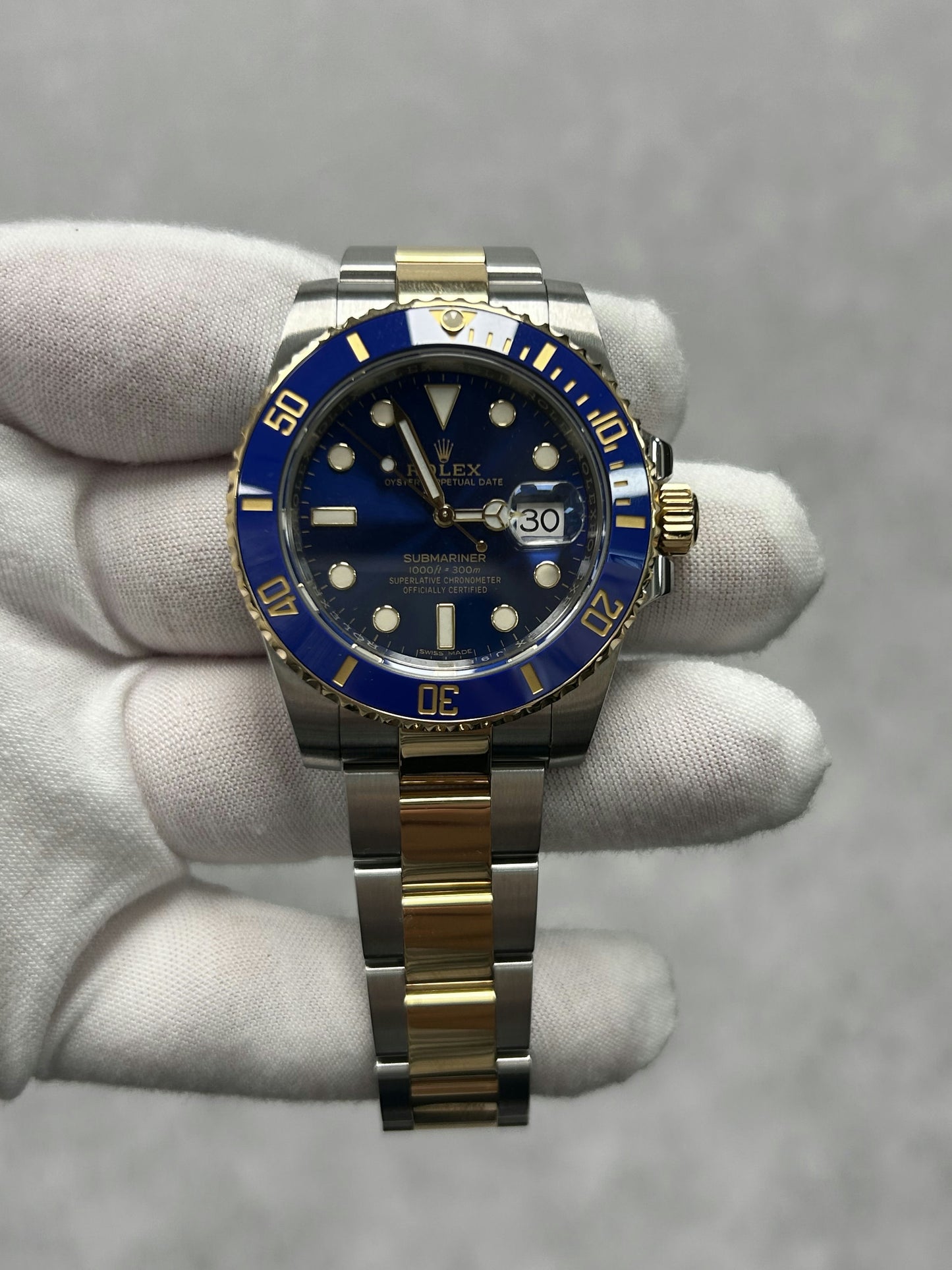 Rolex Submariner Date 116613LB with Card